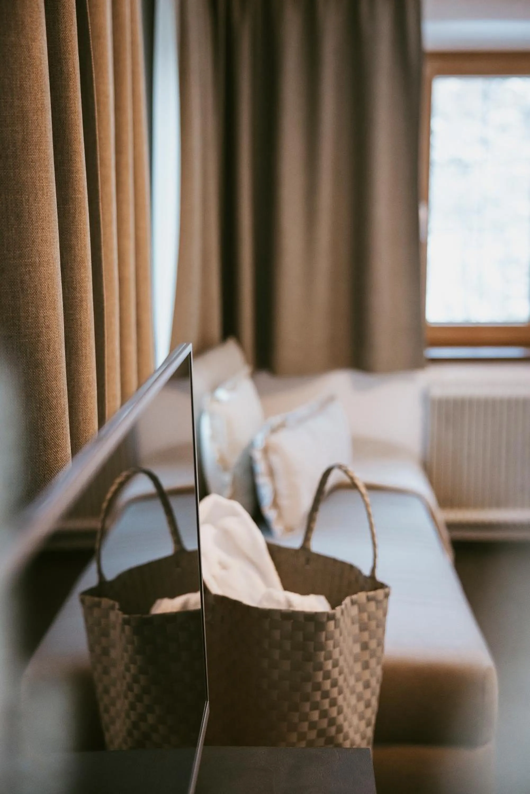 Photo of the whole room, Bed in Hotel Gasthof Hirschentenne