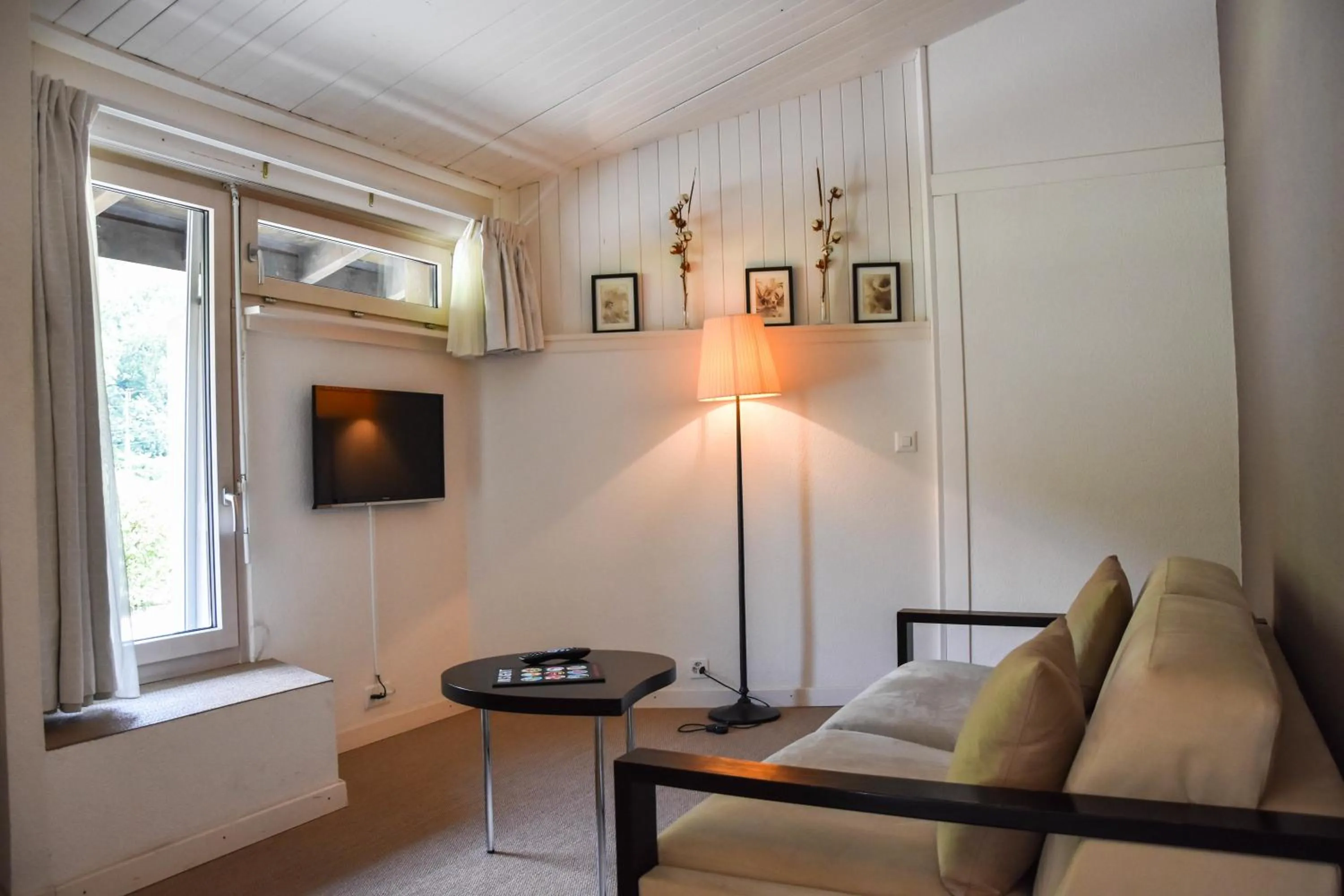 Living room in Hôtel Restaurant Le Saint-Christophe