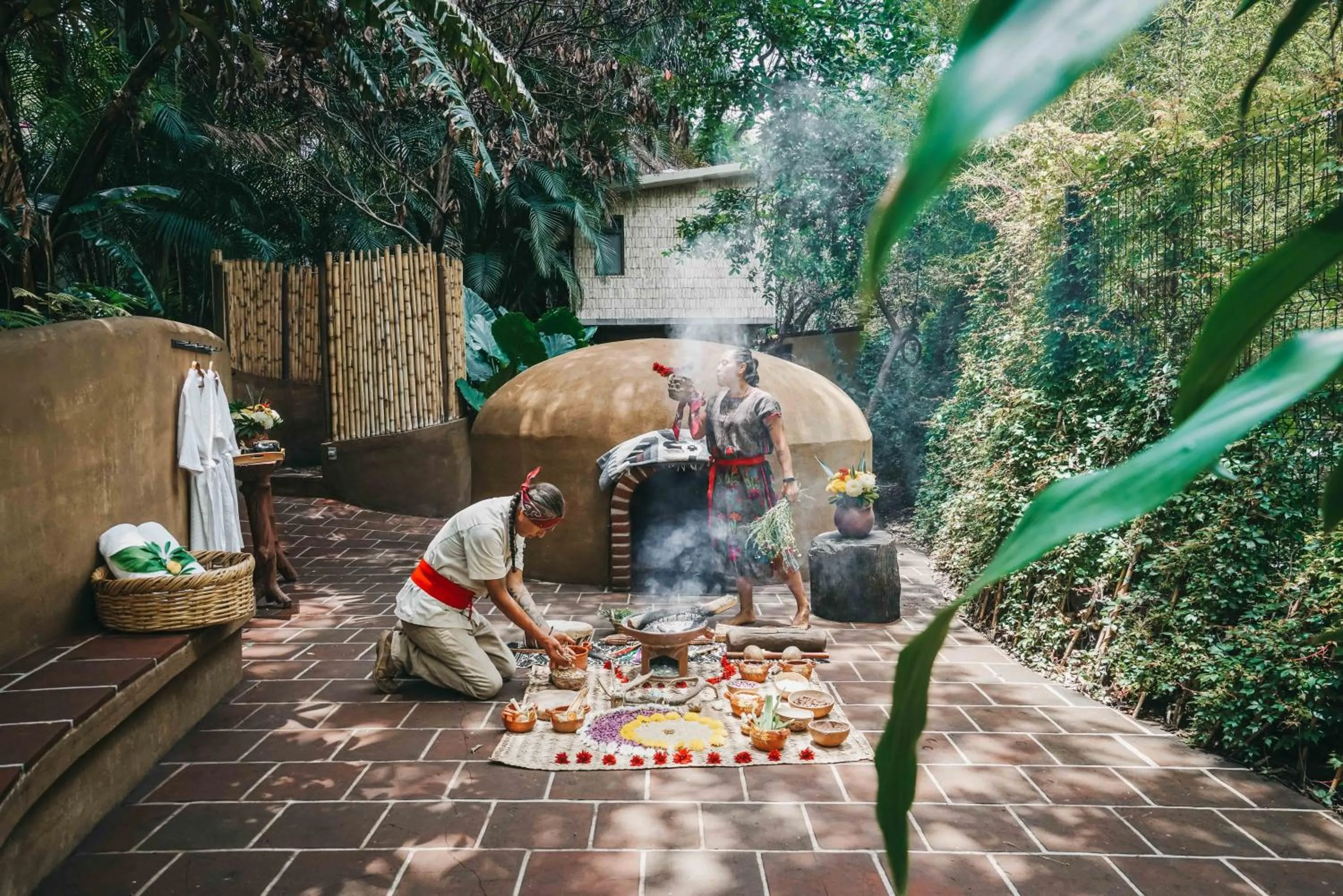 Spa and wellness centre/facilities in Amomoxtli