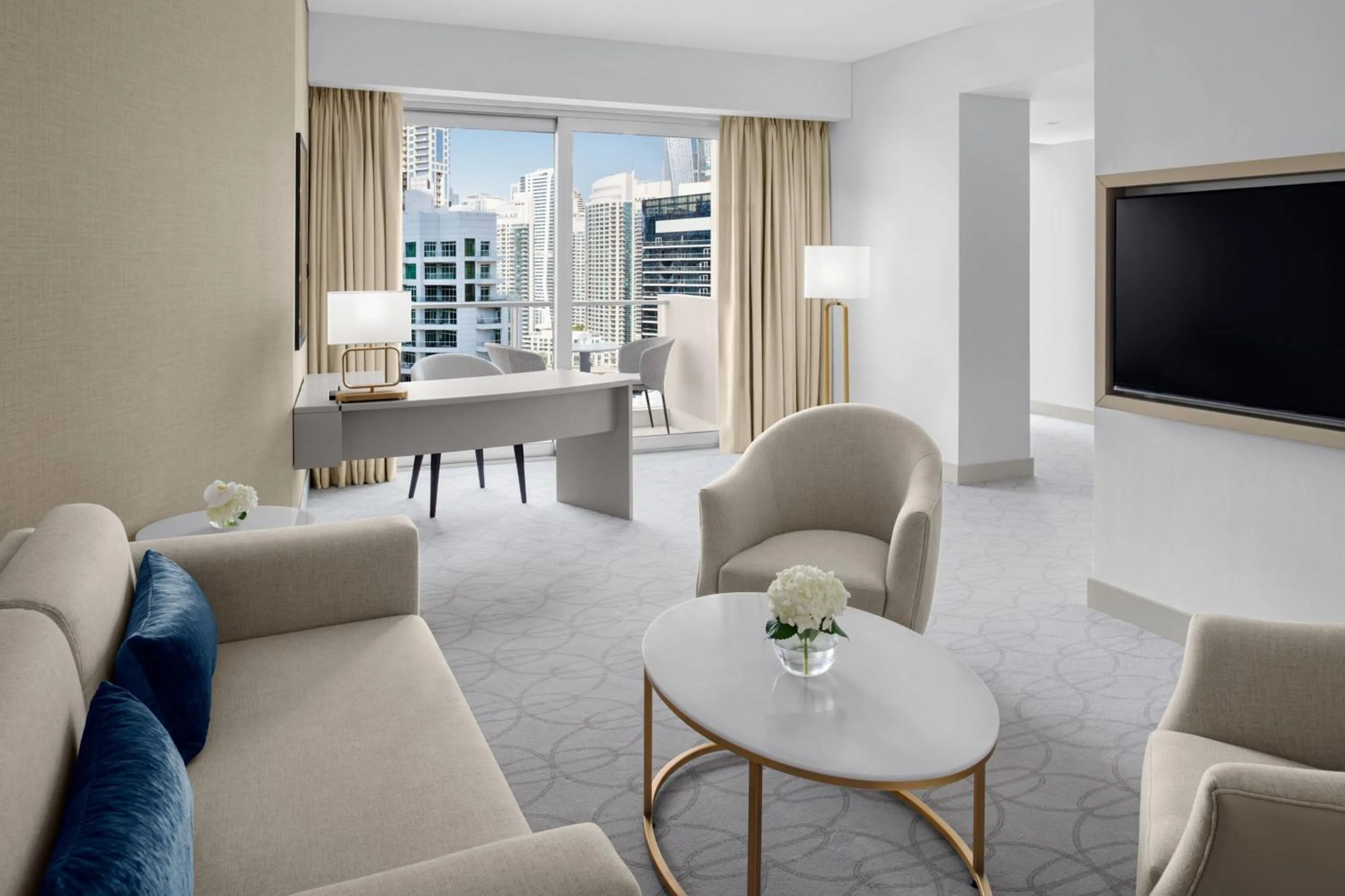 Bedroom in JW Marriott Hotel Marina