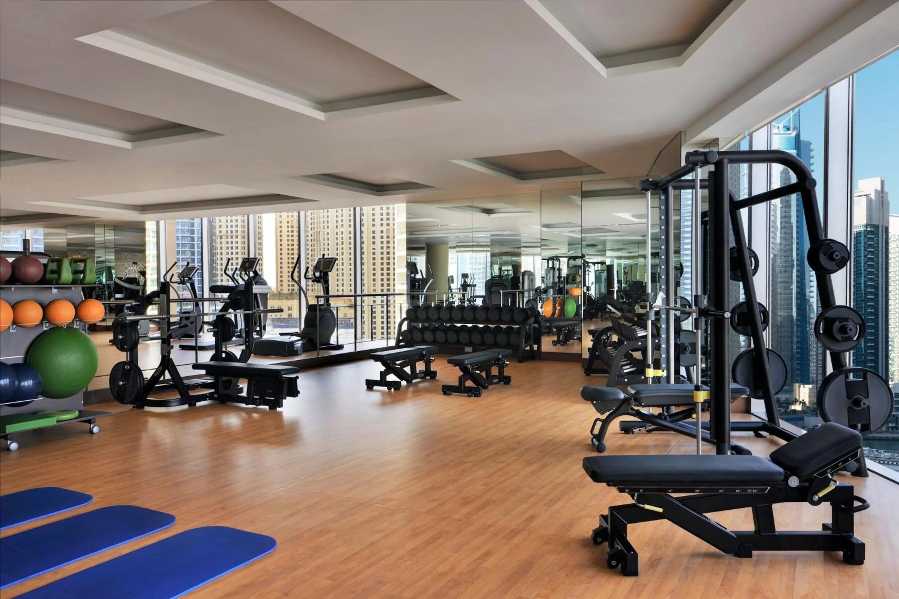 Fitness centre/facilities in JW Marriott Hotel Marina