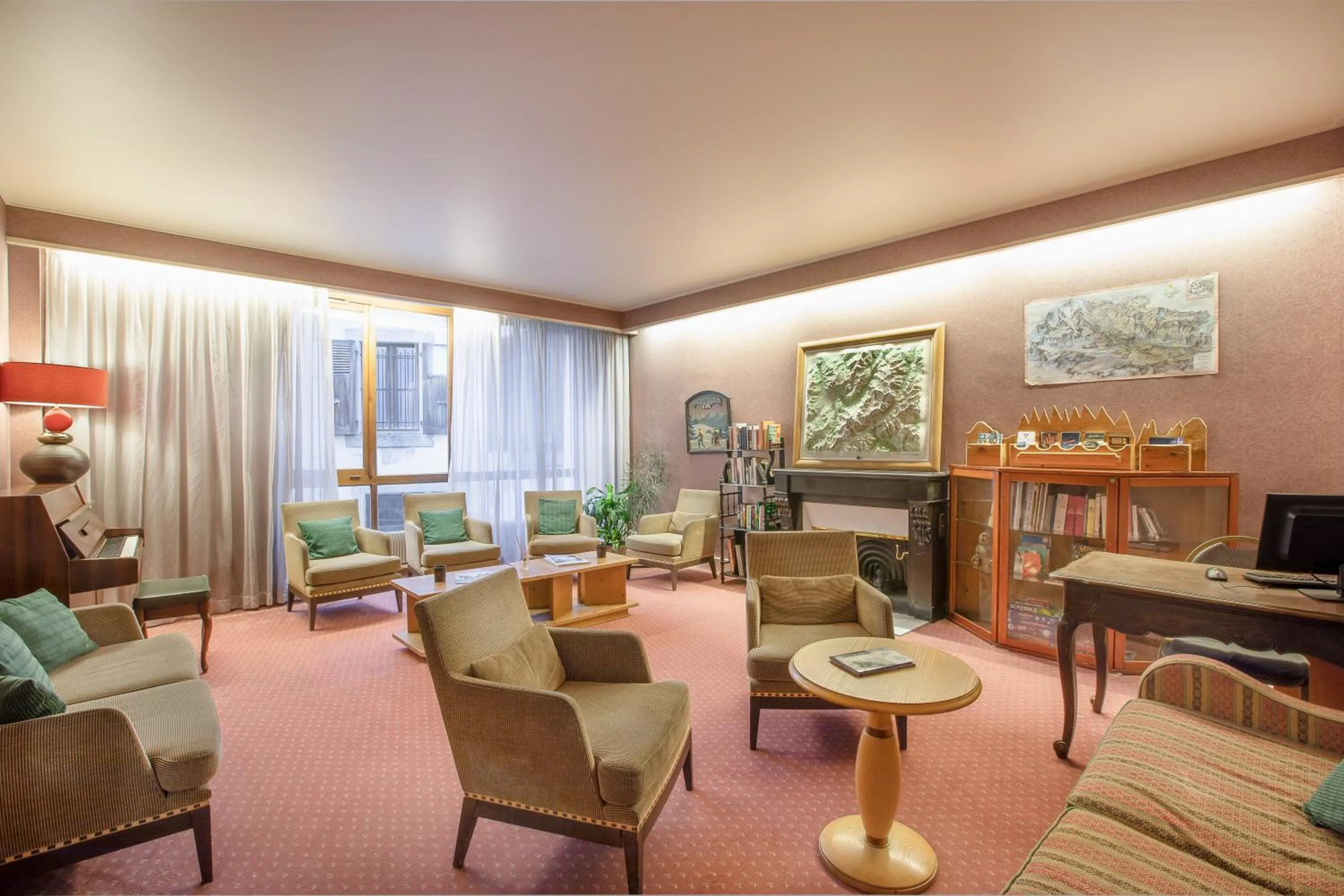 Living room in La Croix Blanche