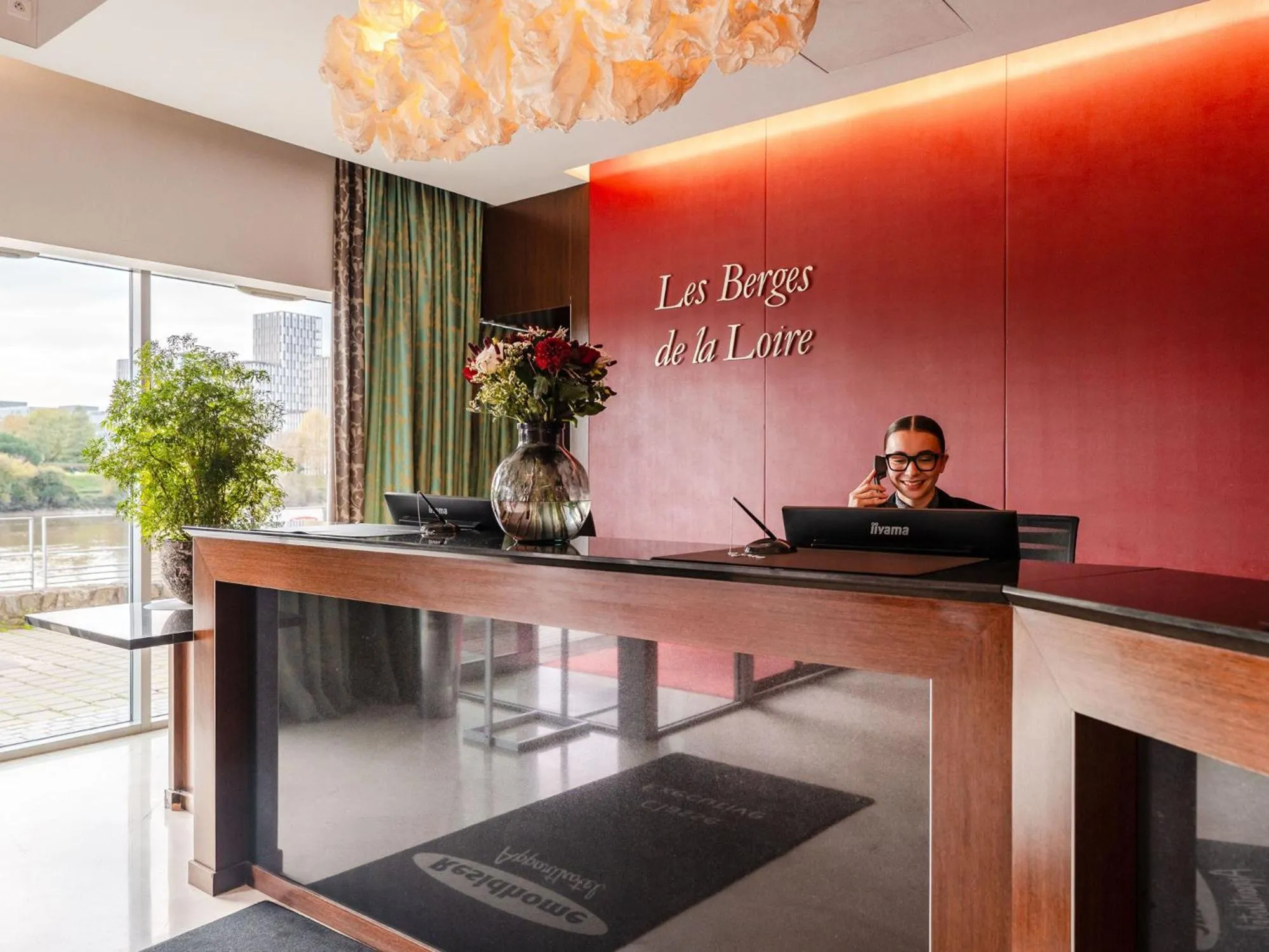 Lobby or reception in Residhome Nantes Berges De La Loire