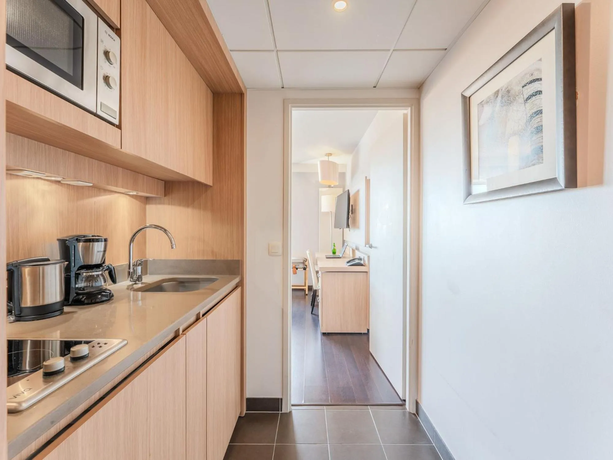 Photo of the whole room in Residhome Nantes Berges De La Loire