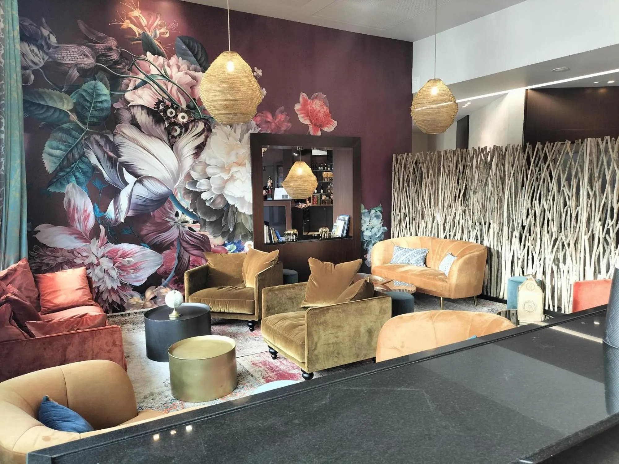 Lounge or bar in Residhome Nantes Berges De La Loire