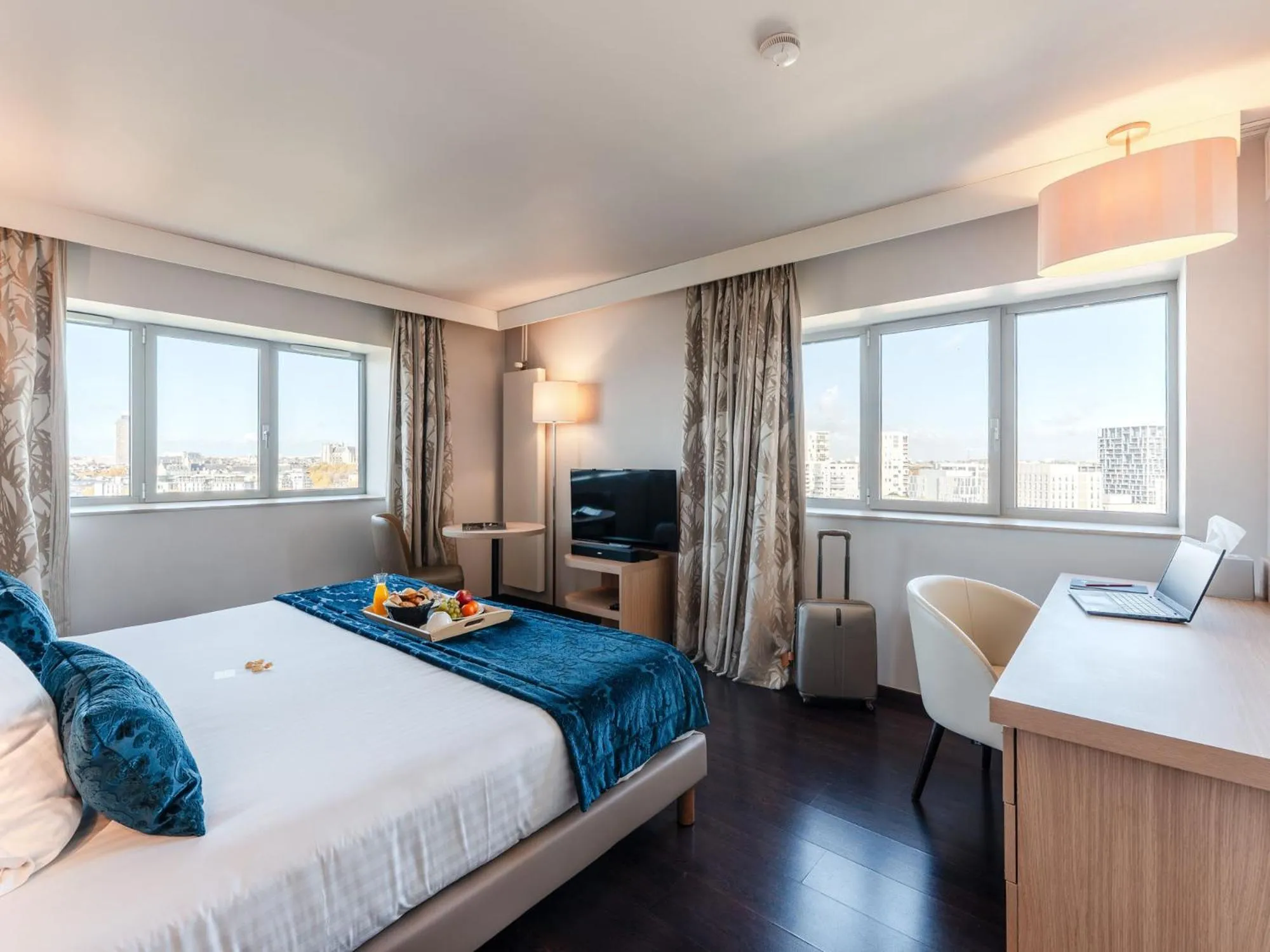 Bedroom, Bed in Residhome Nantes Berges De La Loire