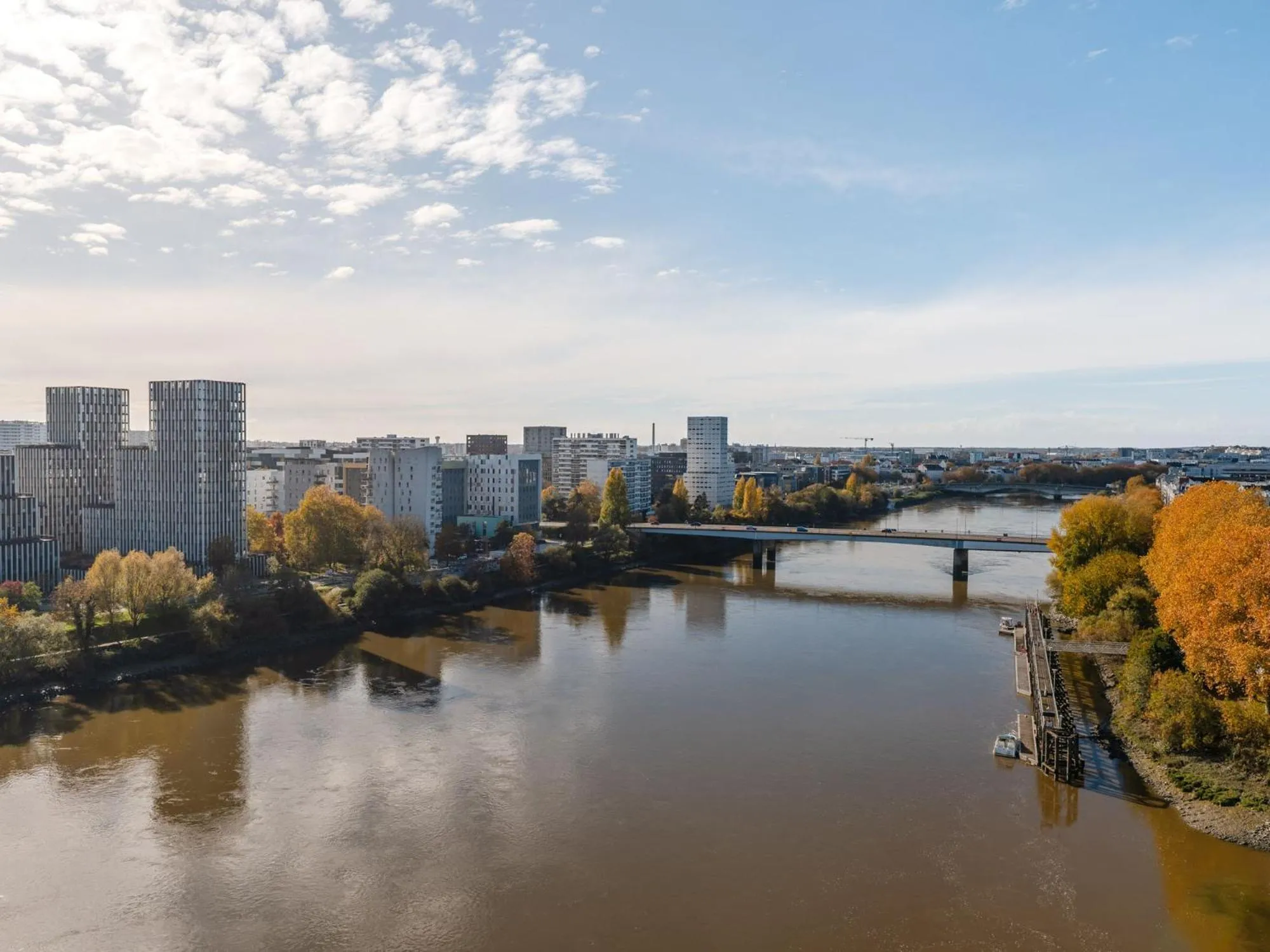 Lake view in Residhome Nantes Berges De La Loire