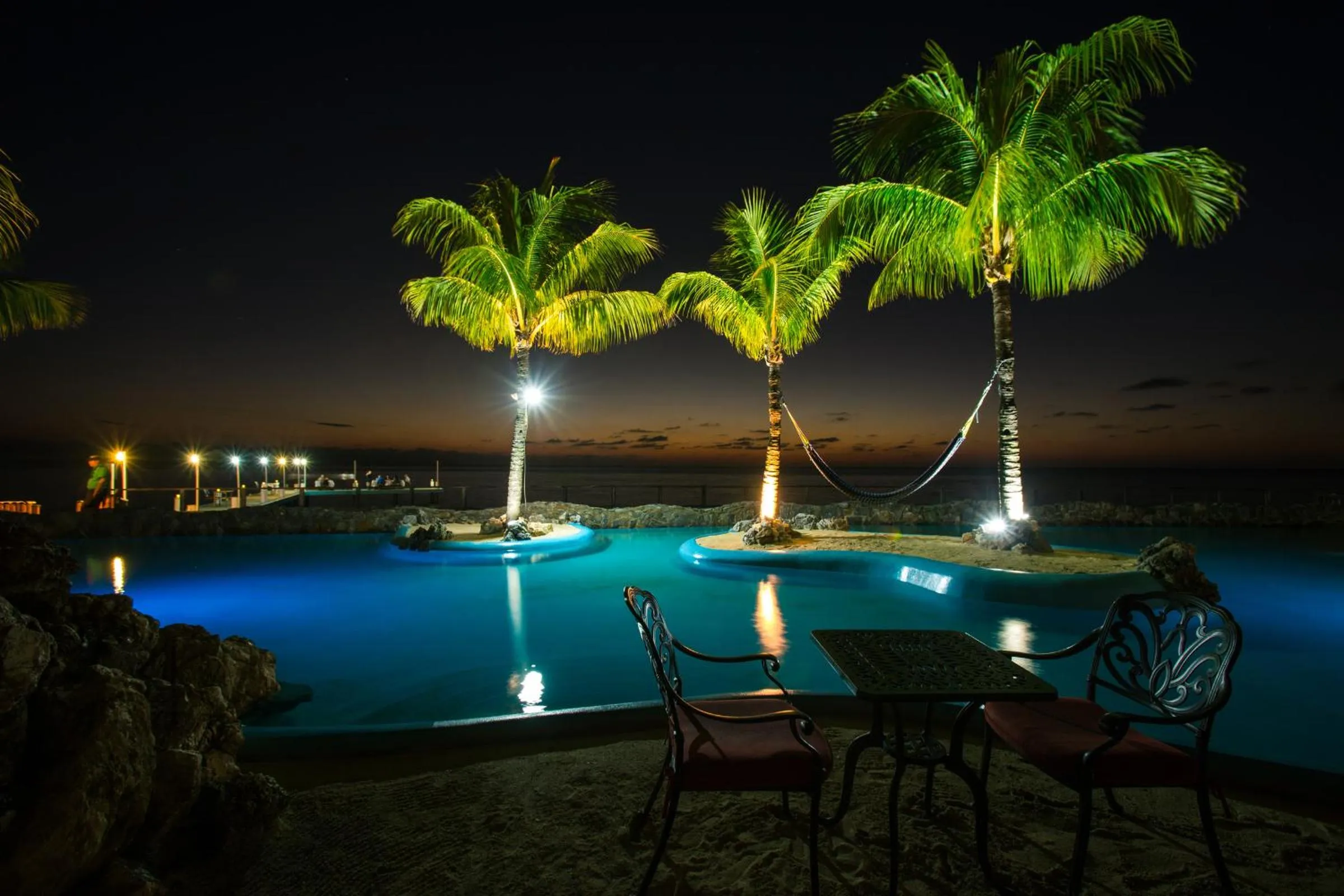 Patio in Caribe Tesoro