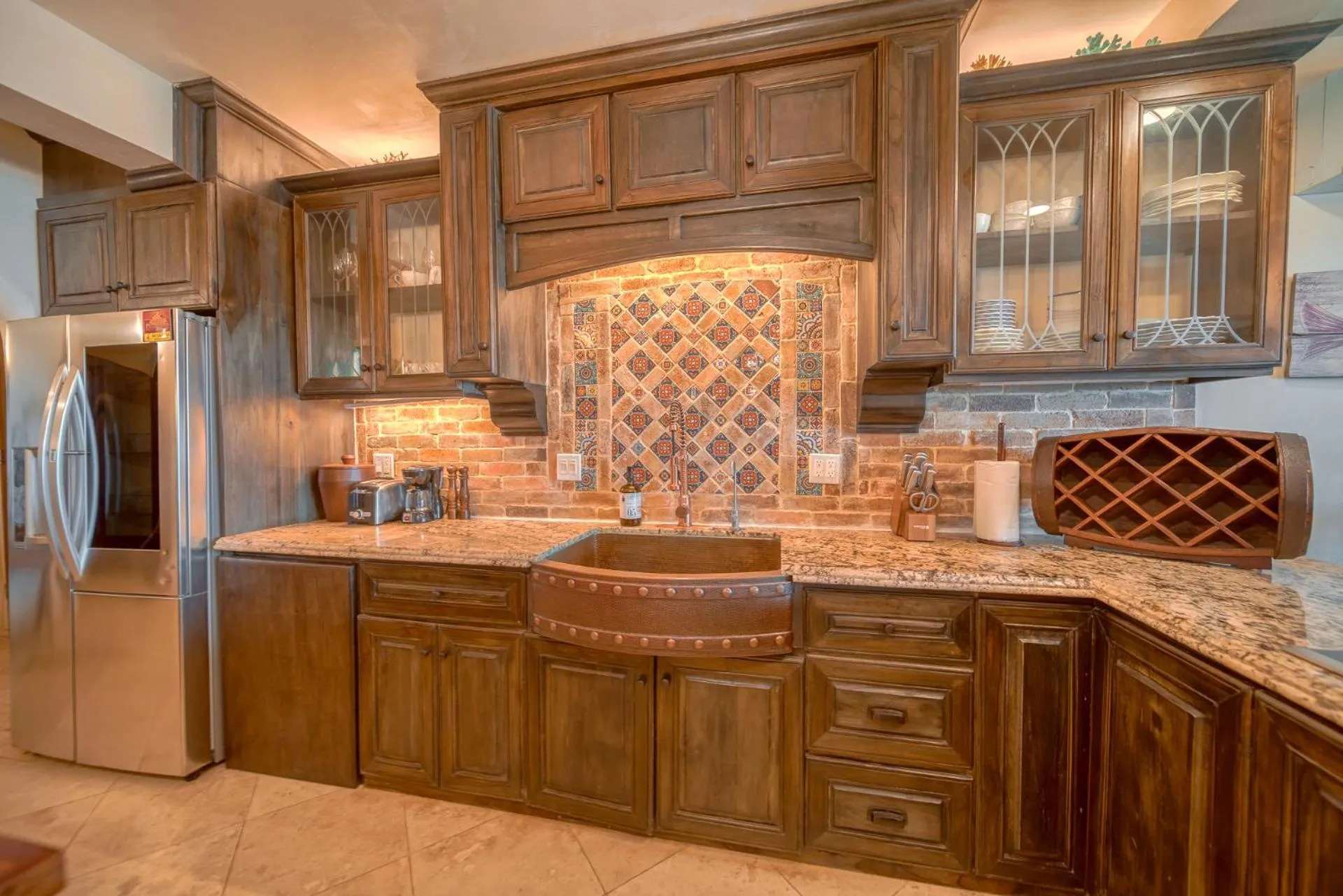 Kitchen or kitchenette in Caribe Tesoro