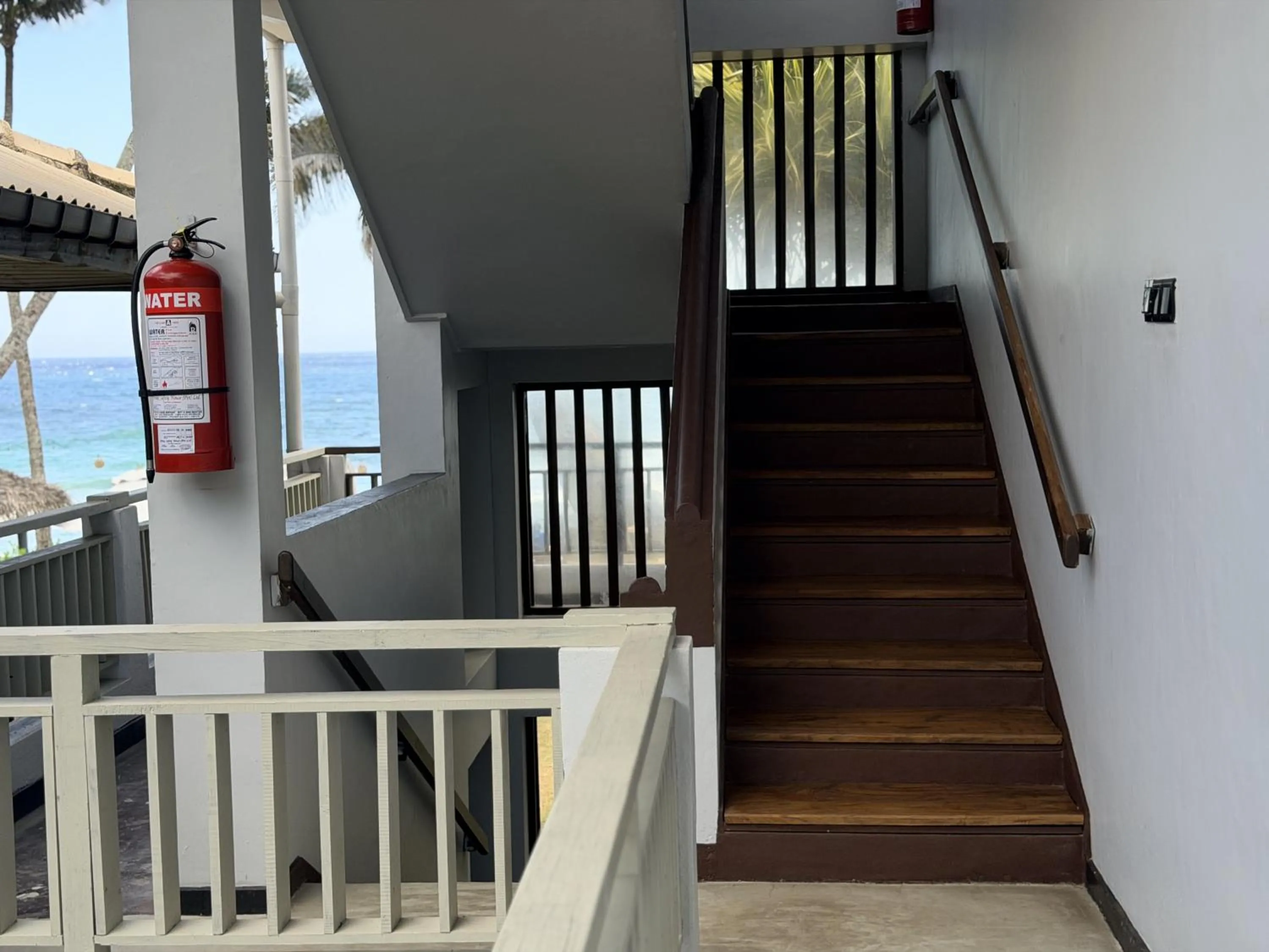 Balcony/Terrace in Sri Gemunu Beach Resort