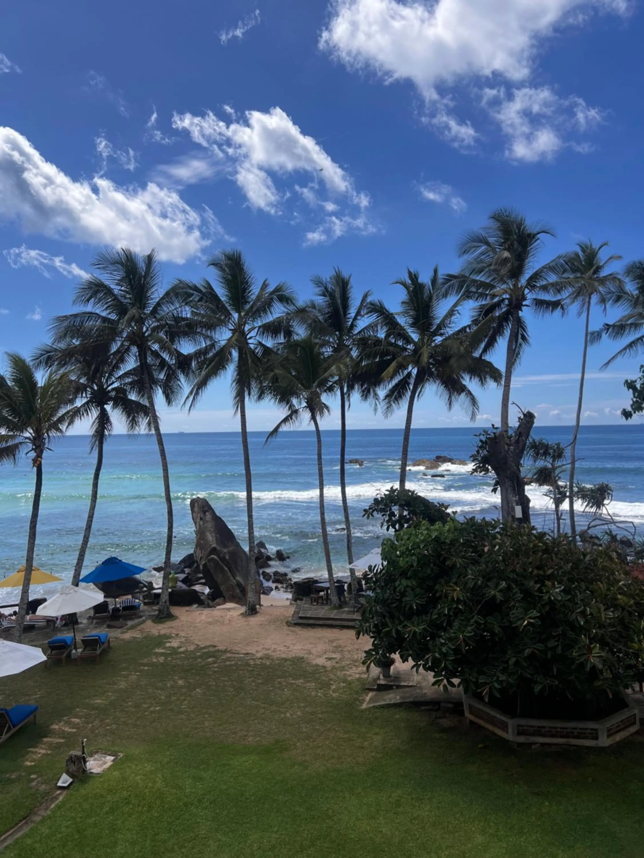 Sea view in Sri Gemunu Beach Resort