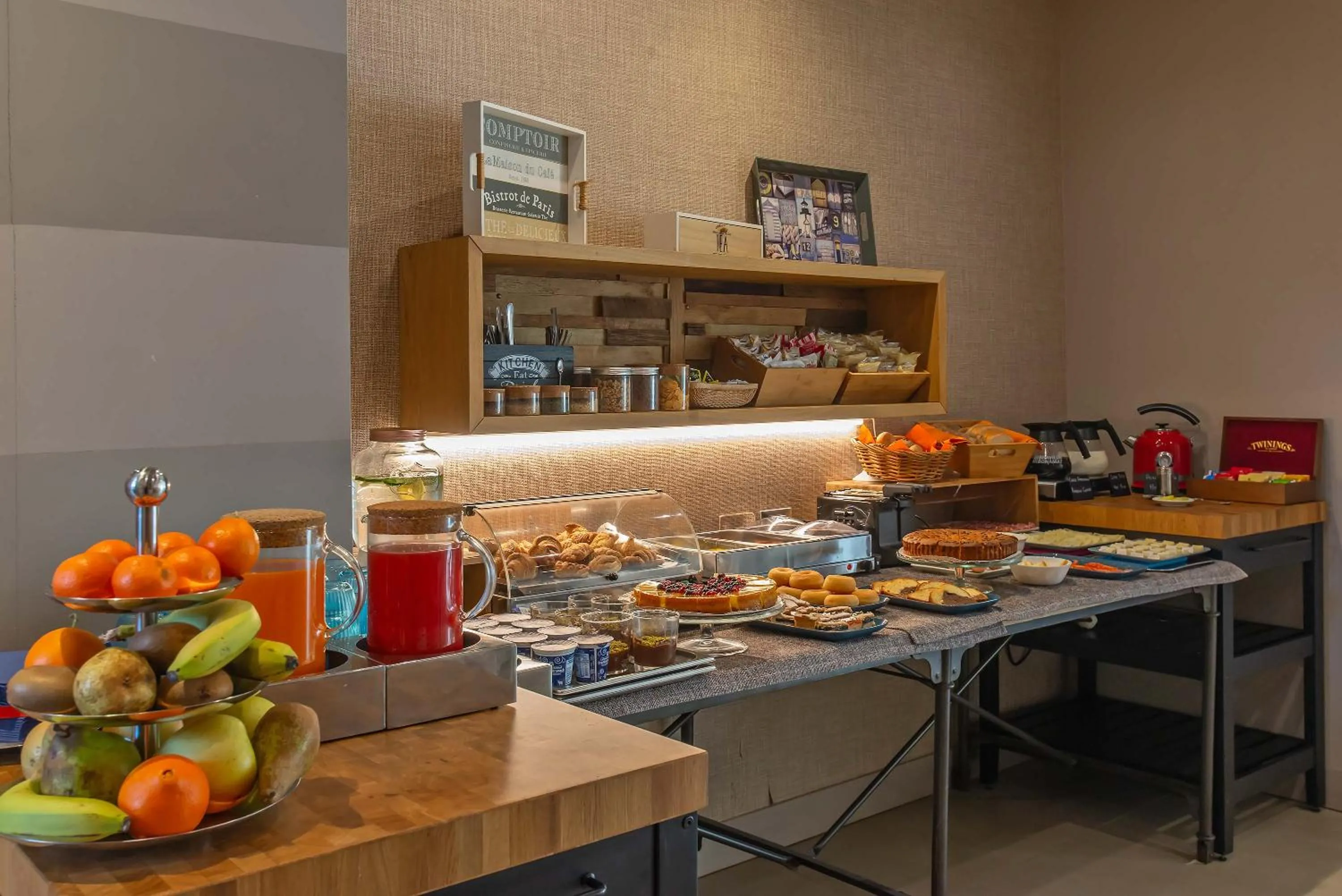 Breakfast in Hotel Orcagna