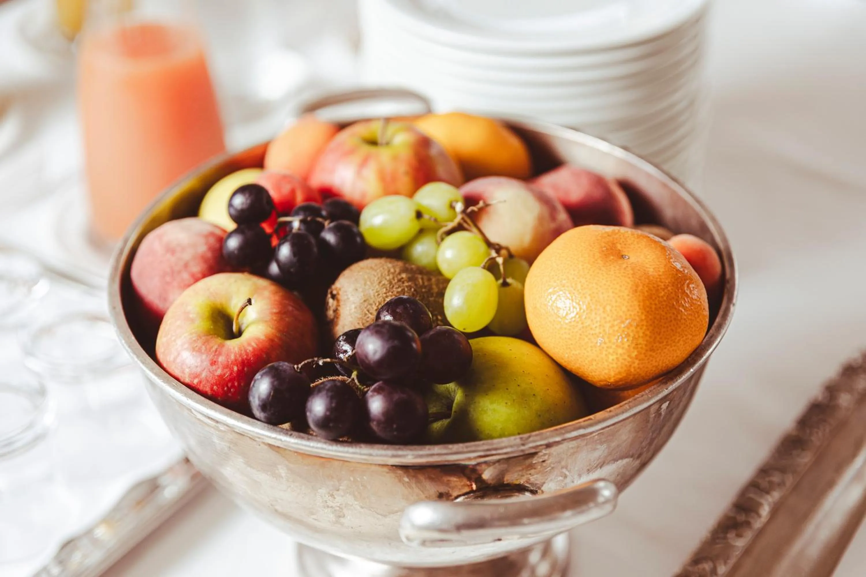 Food and drinks in Hotel Bernina 1865 by Kleos Group Collection