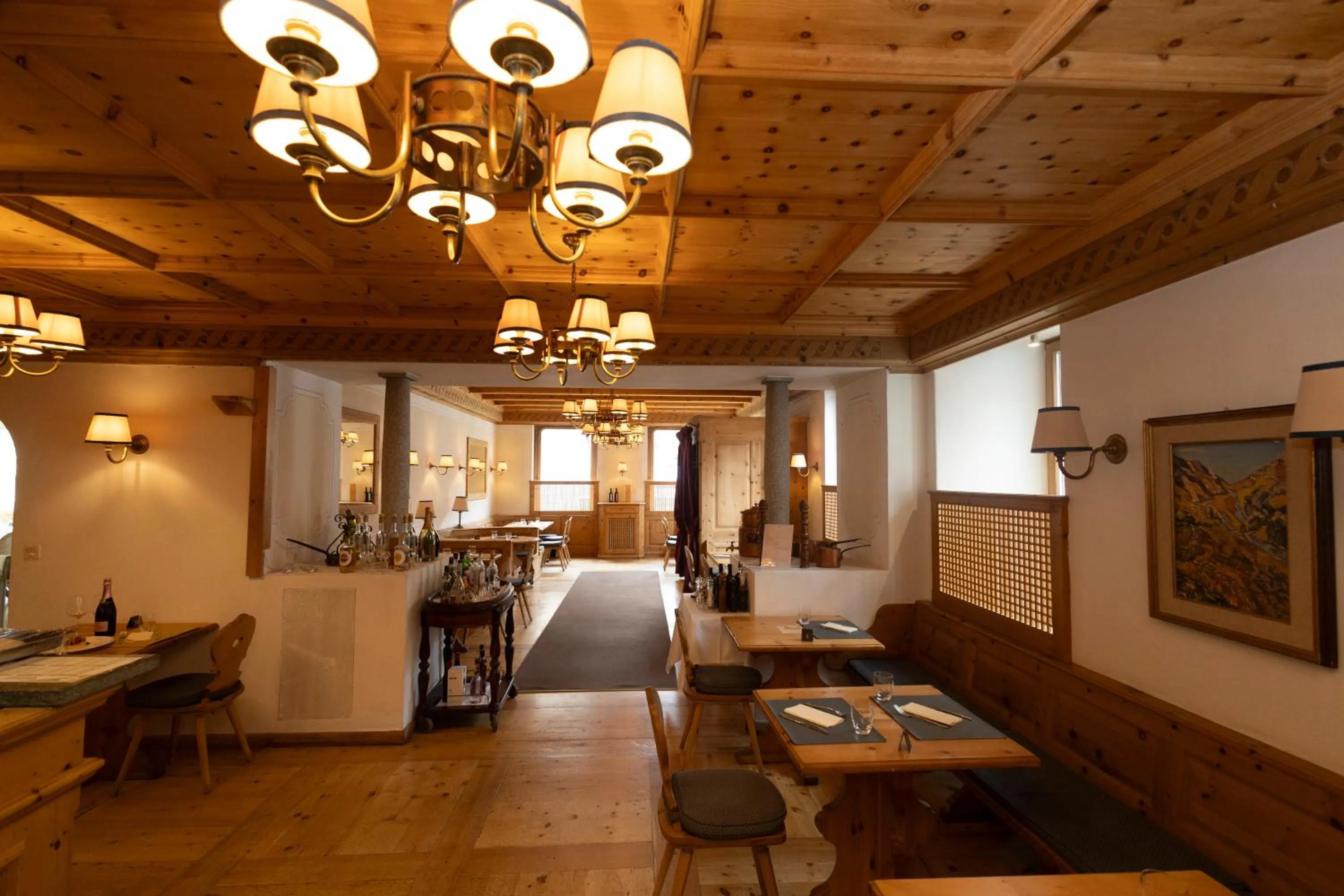 Restaurant/places to eat in Hotel Bernina 1865 by Kleos Group Collection