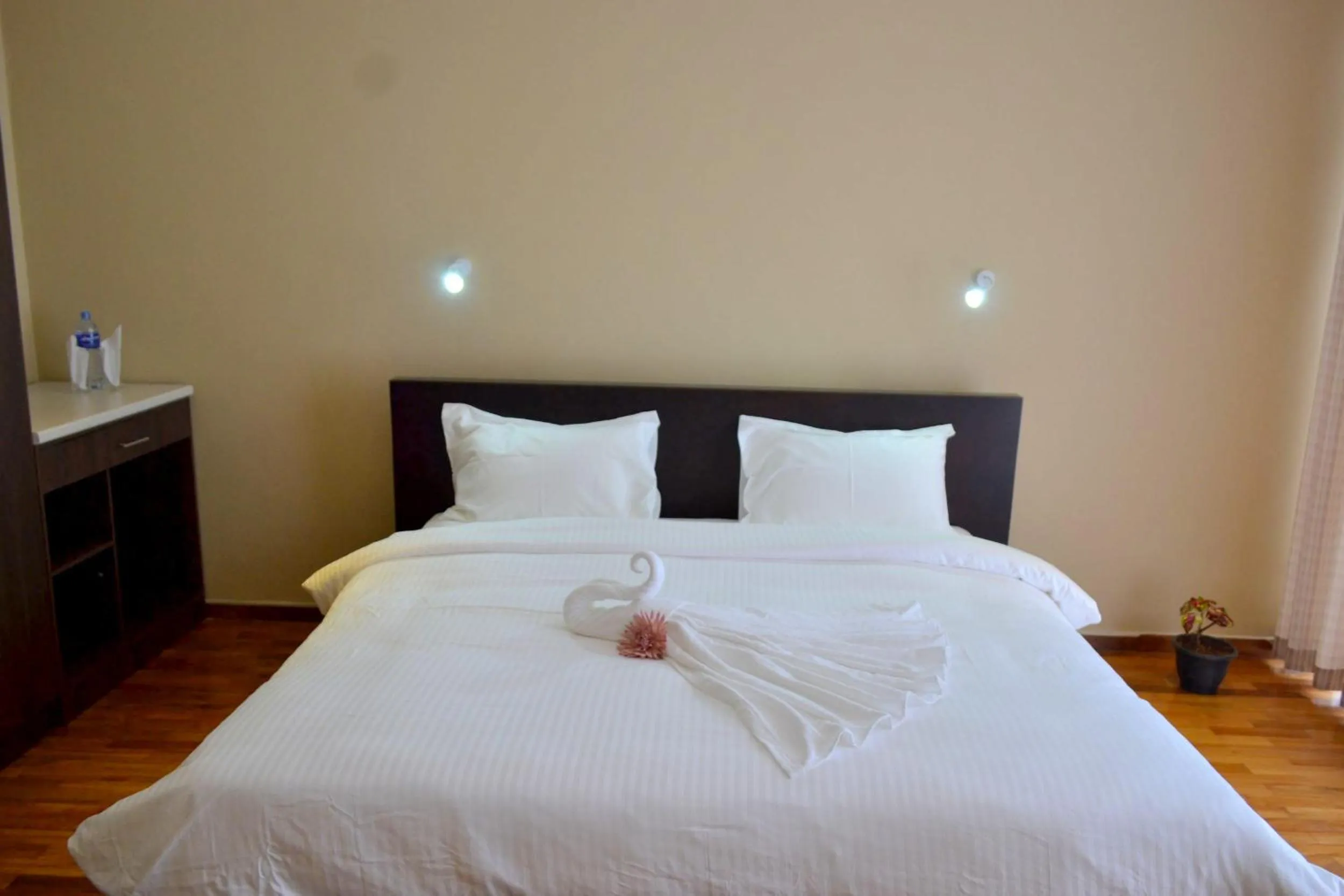 Bed in Panorama Green View Hotel Nuwara Eliya