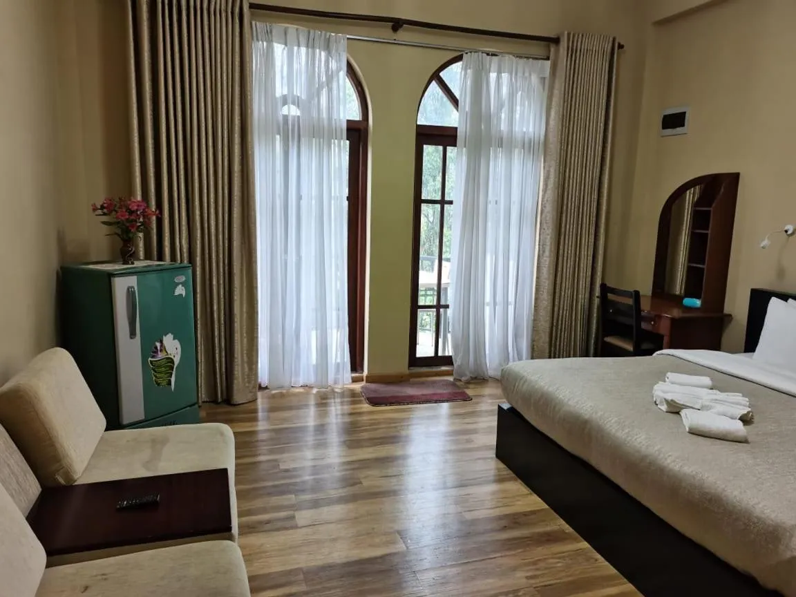 Bed in Panorama Green View Hotel Nuwara Eliya