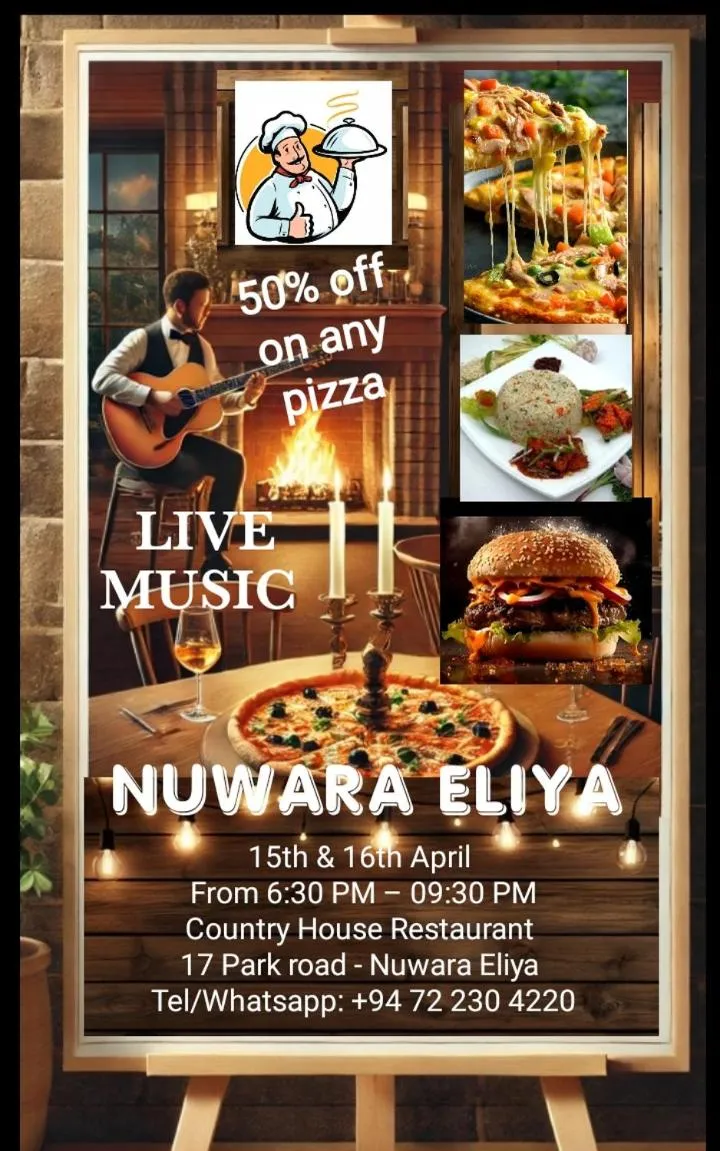 Restaurant/places to eat in Panorama Green View Hotel Nuwara Eliya