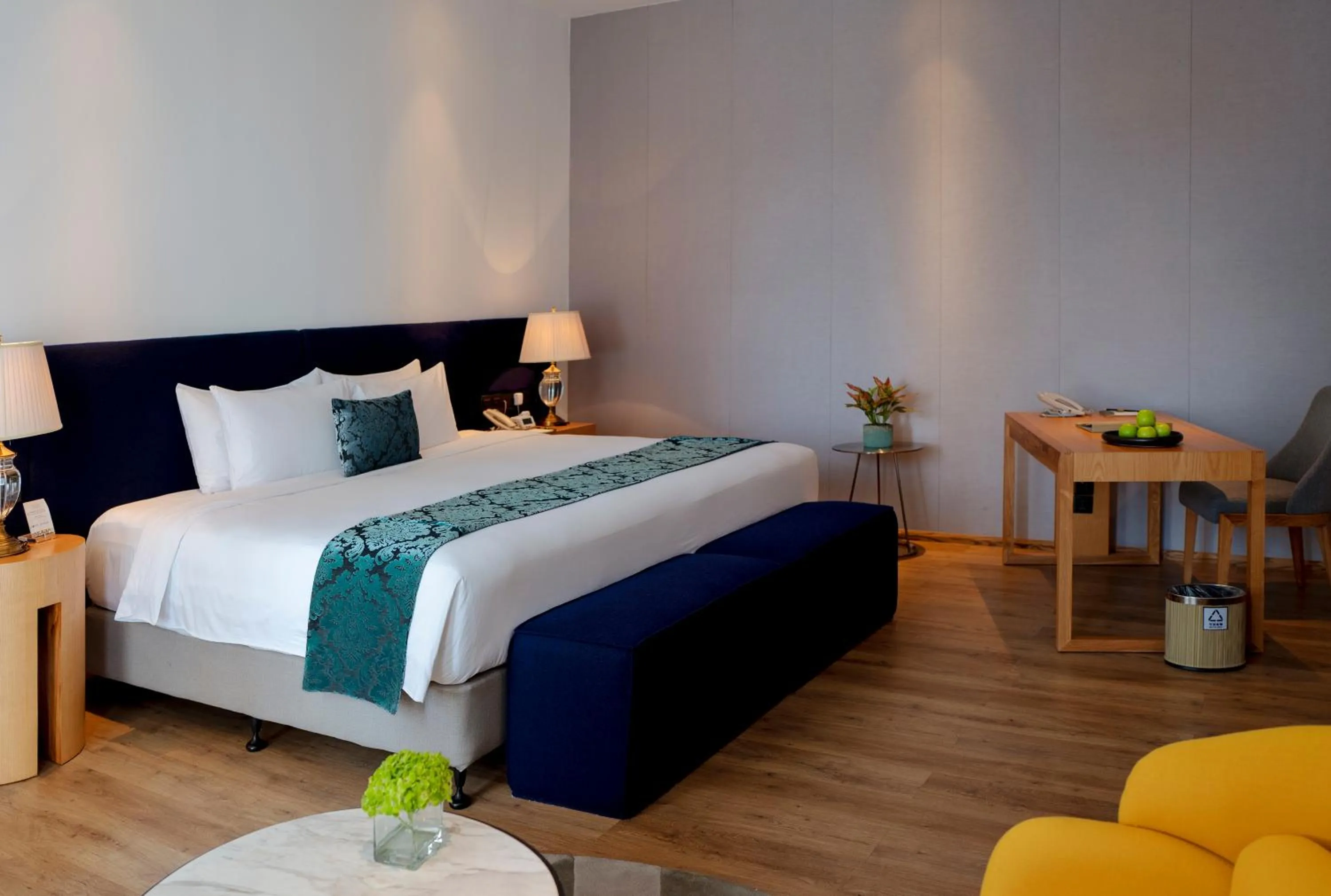 Bed in Royal Grace Hotel Optics Valley Wuhan