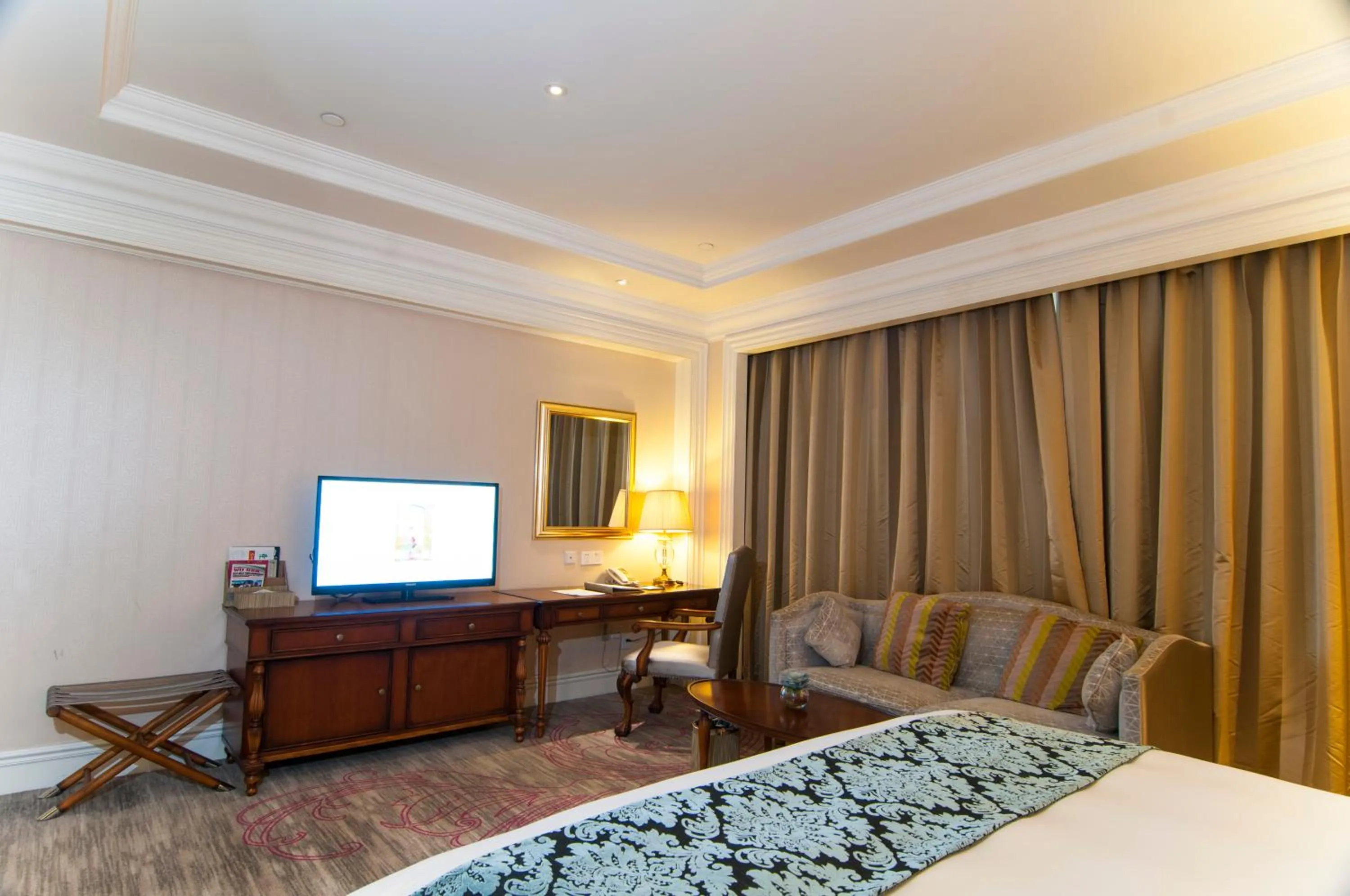 Bed in Royal Grace Hotel Optics Valley Wuhan