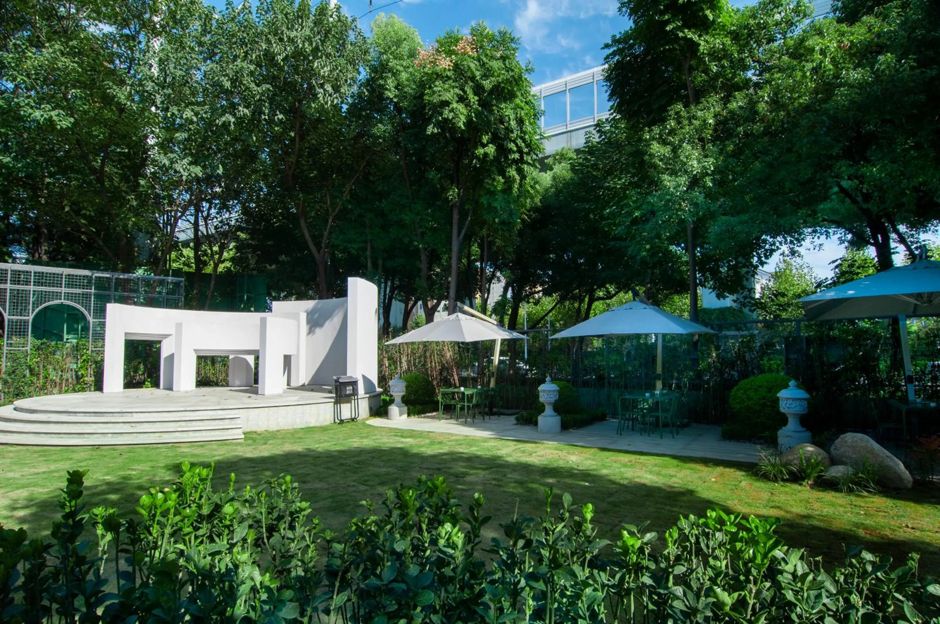 Garden in Royal Grace Hotel Optics Valley Wuhan