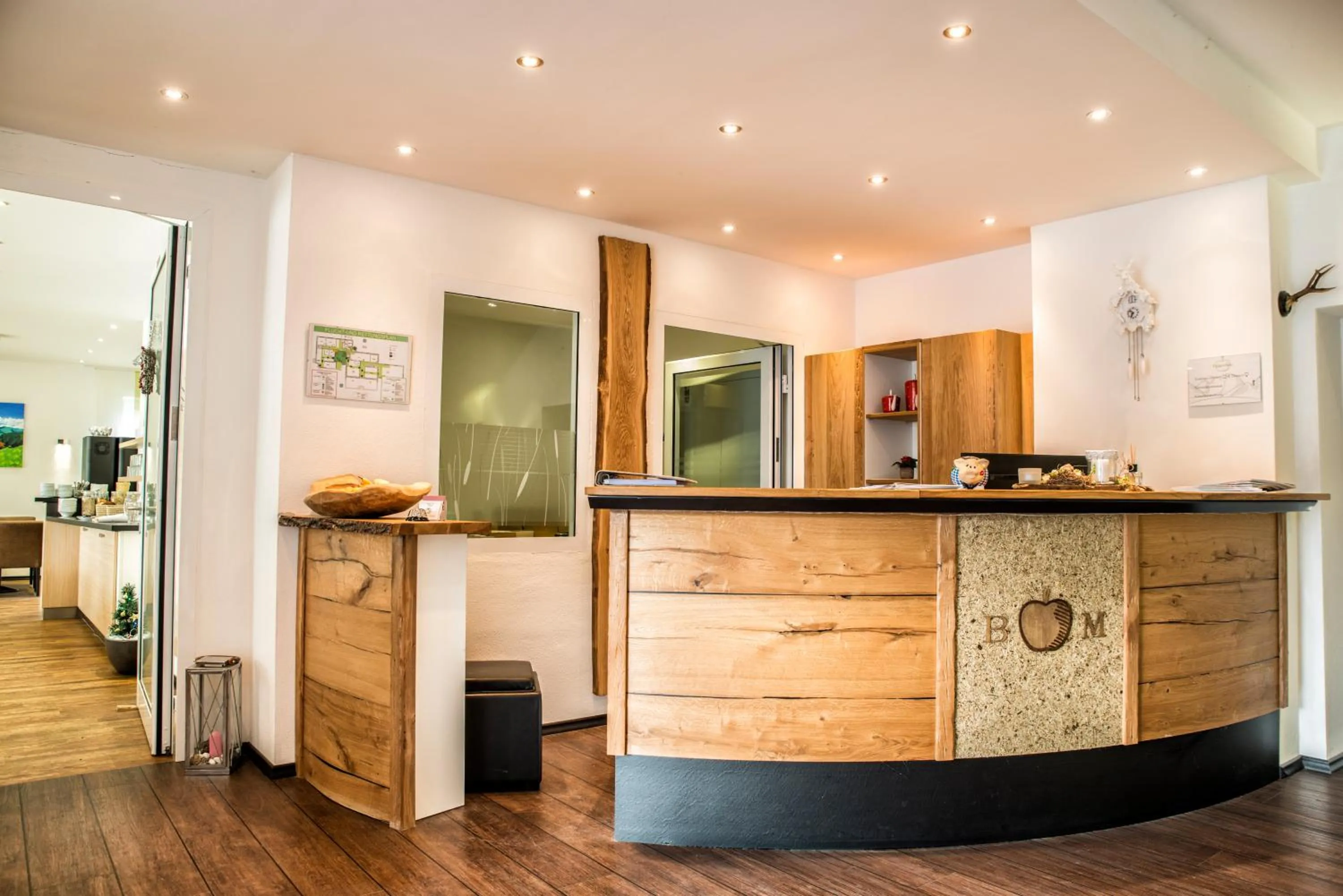 Decorative detail in Hotel Bayerisch Meran