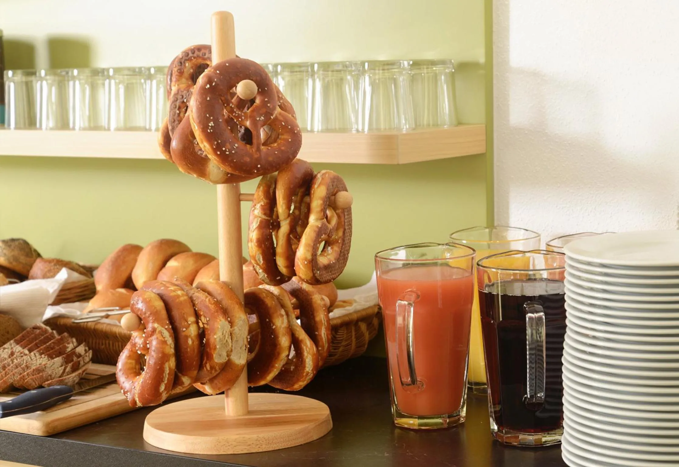 Buffet breakfast in Hotel Bayerisch Meran