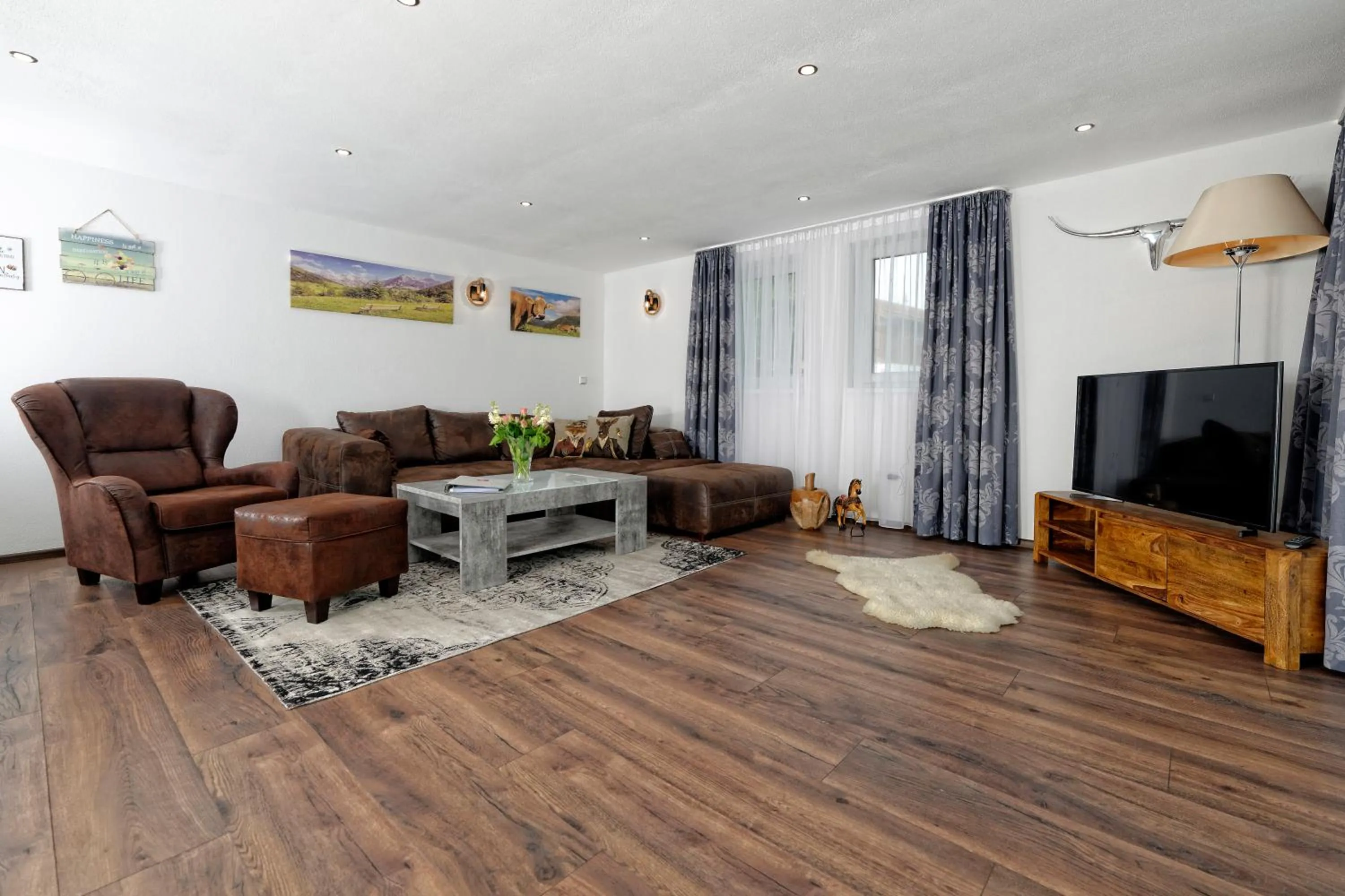 Living room in Hotel Bayerisch Meran