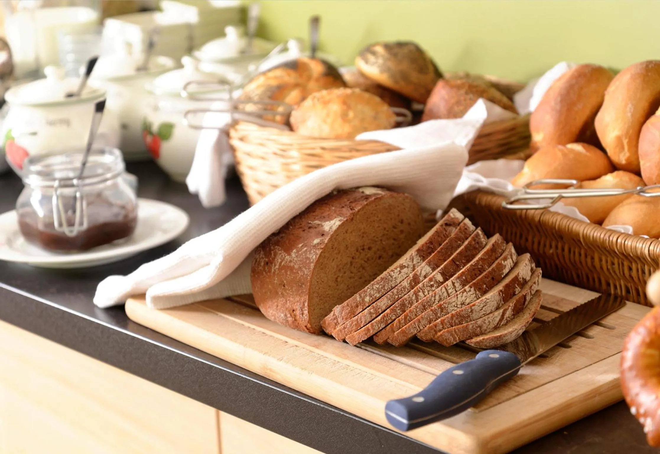Buffet breakfast in Hotel Bayerisch Meran