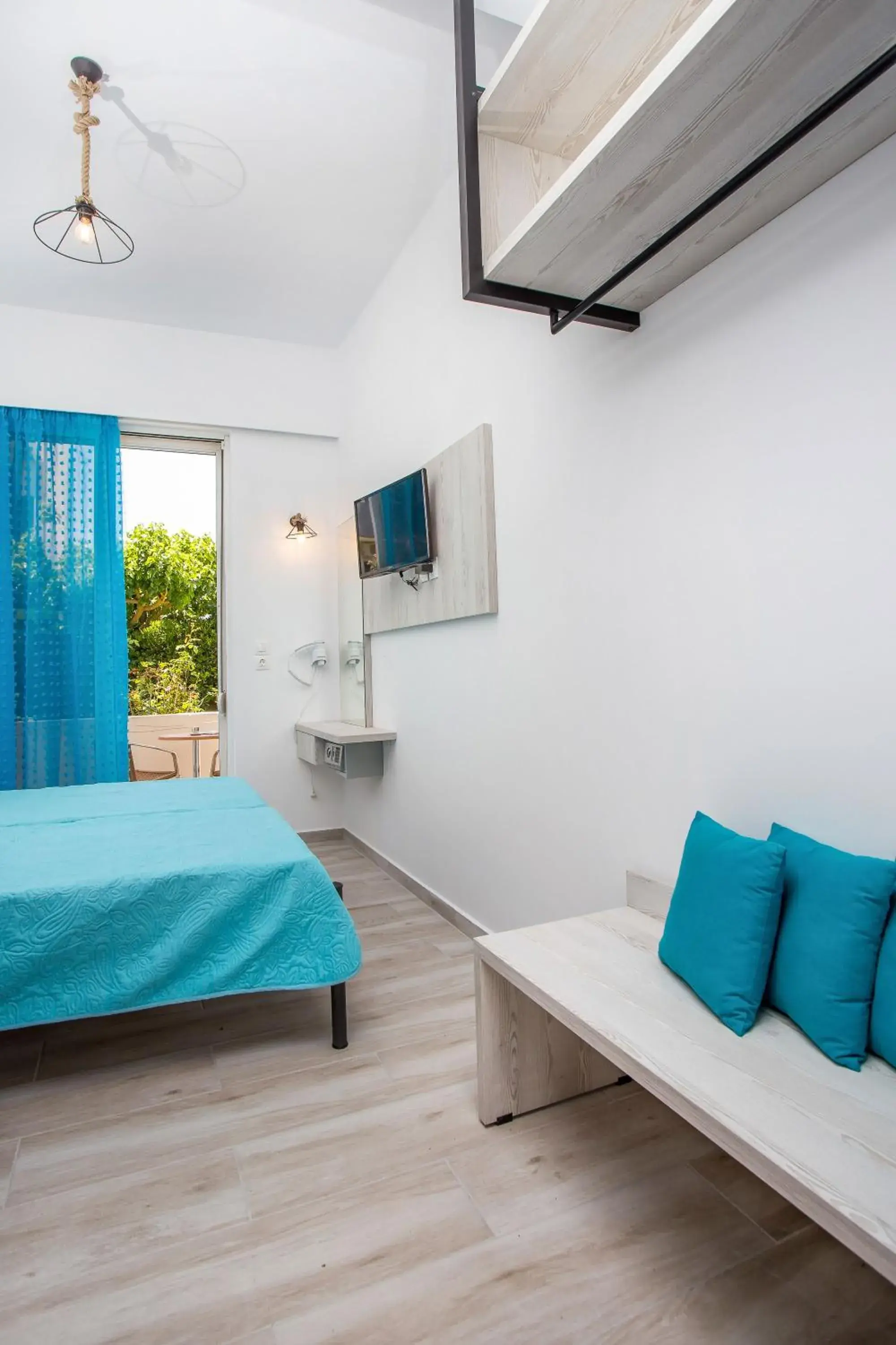 Standard Twin Room with Garden View in Stay Helios Standard Twin Room with Garden View in Stay Helios