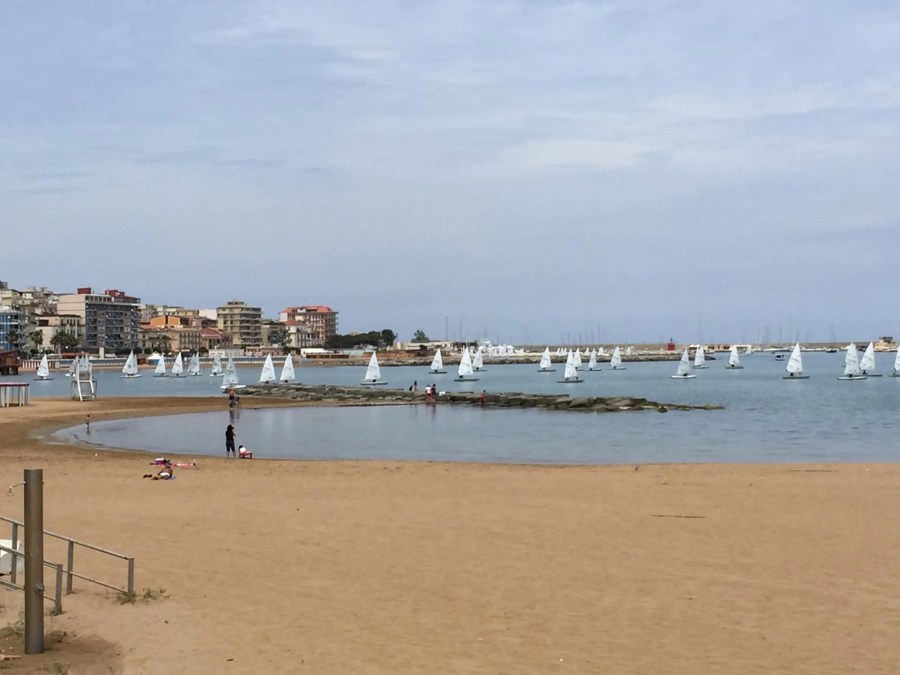 Beach in B&B Castello