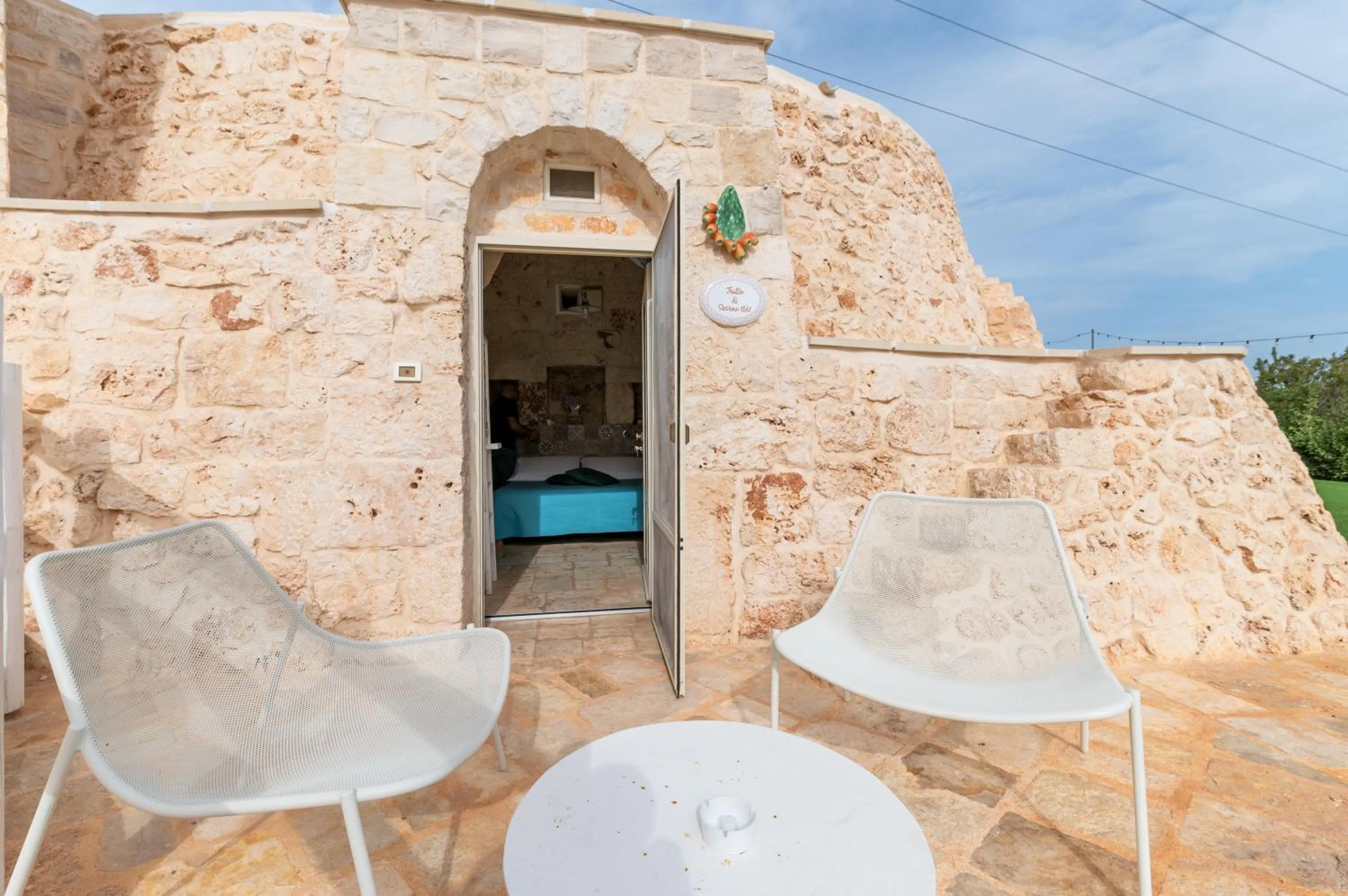 Patio in La Terrazza Sulla Rupe Relais