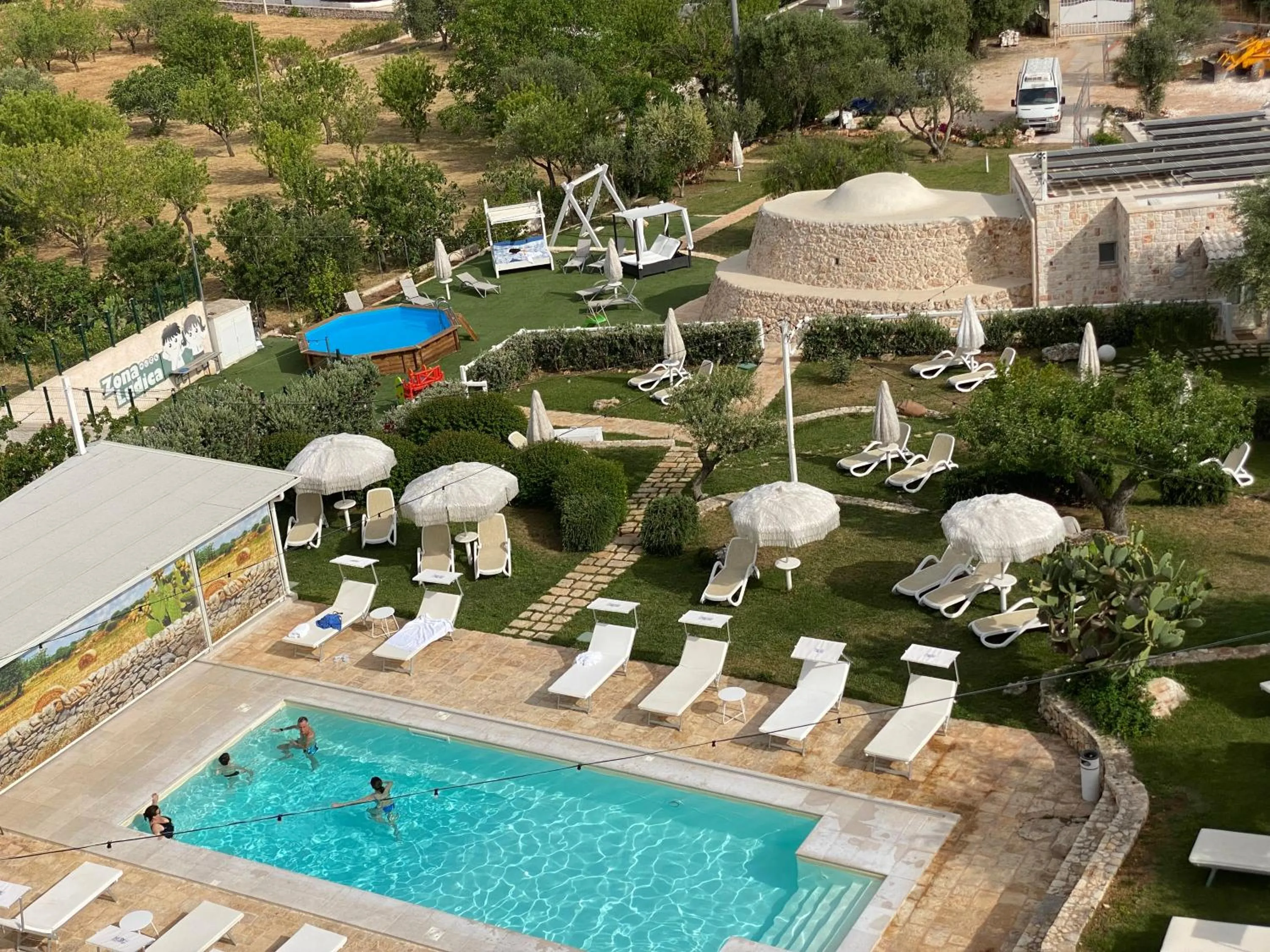 Bird's eye view in La Terrazza Sulla Rupe Relais