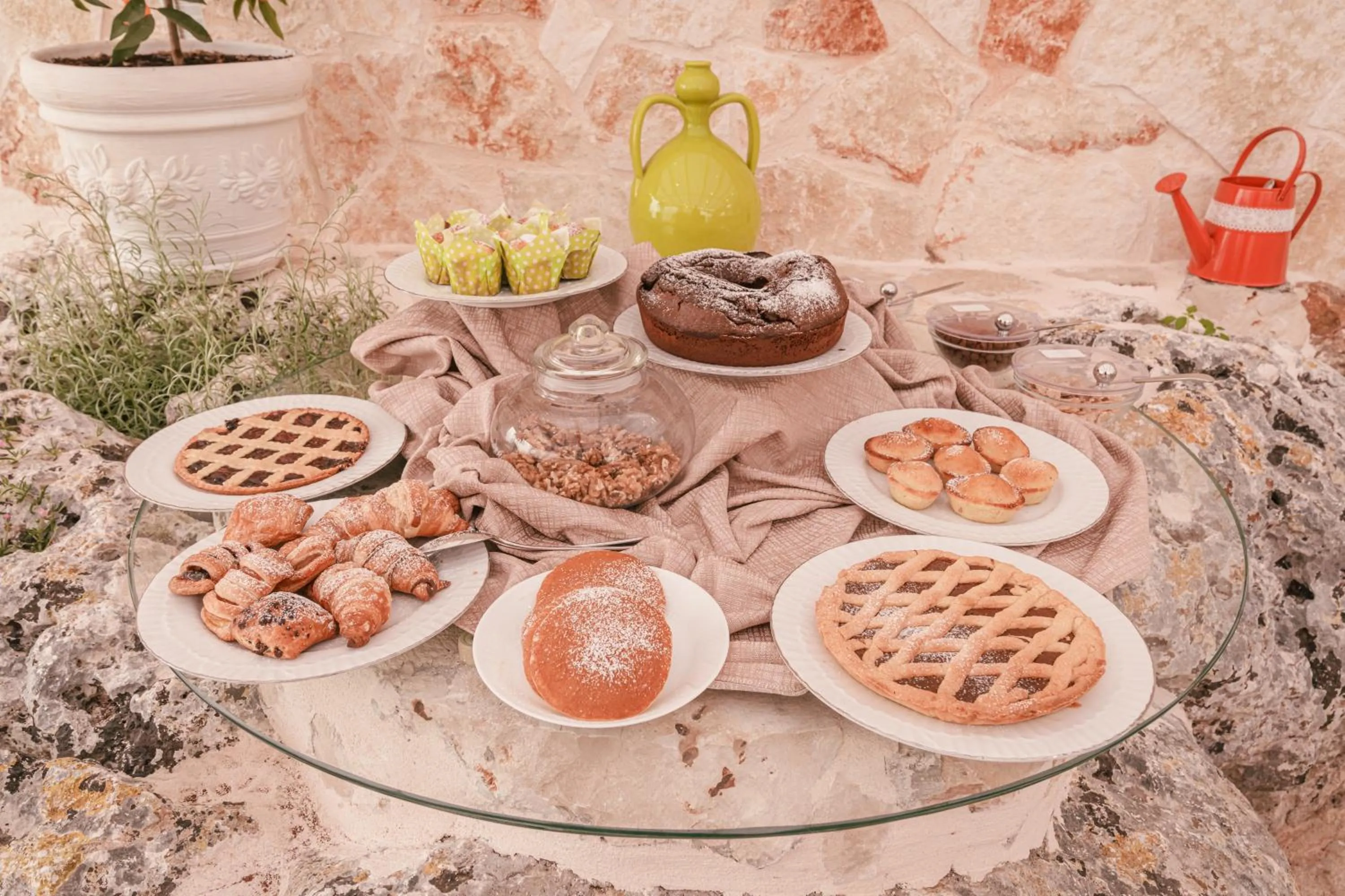 Food and drinks in La Terrazza Sulla Rupe Relais