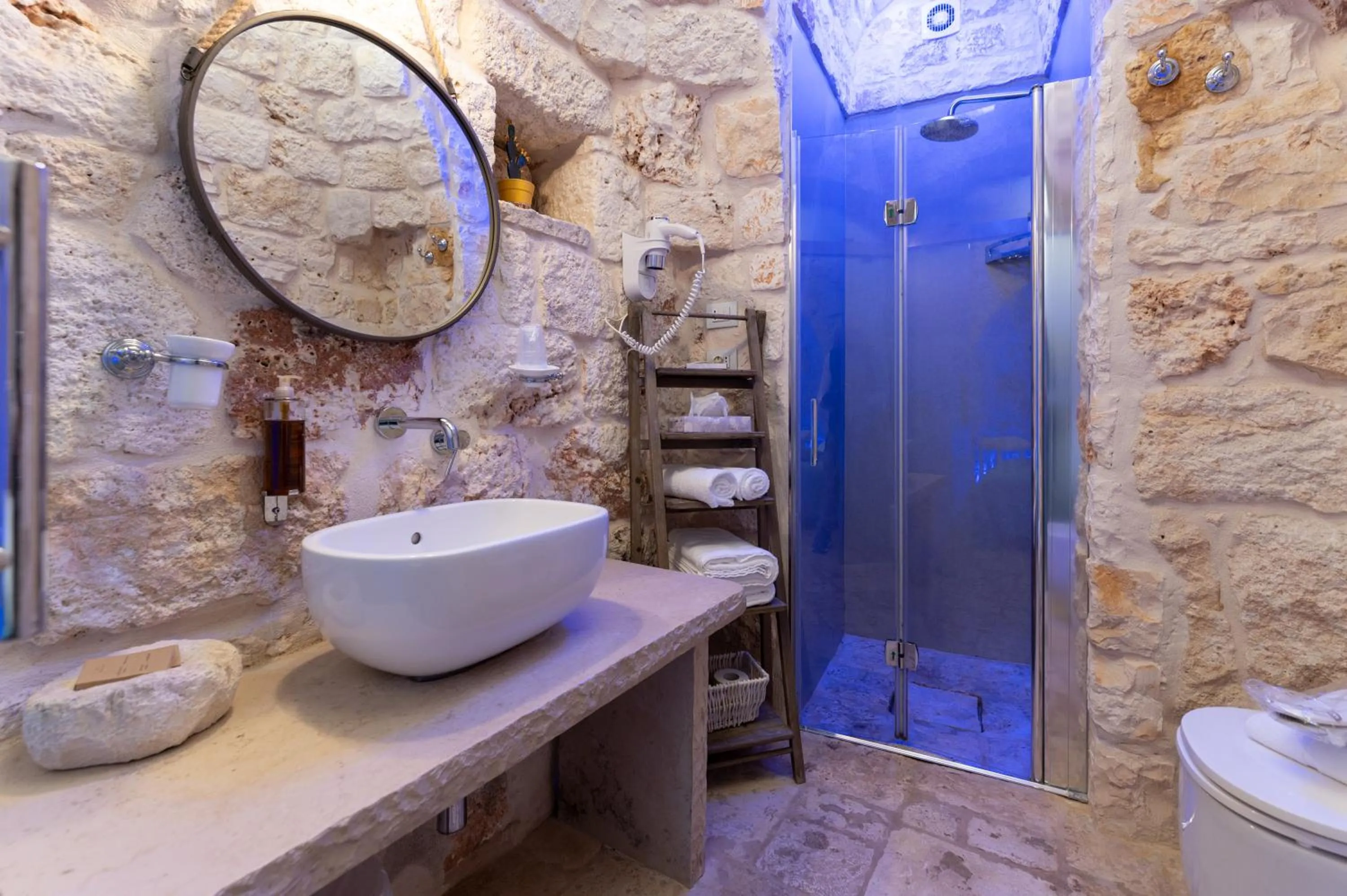 Shower in La Terrazza Sulla Rupe Relais