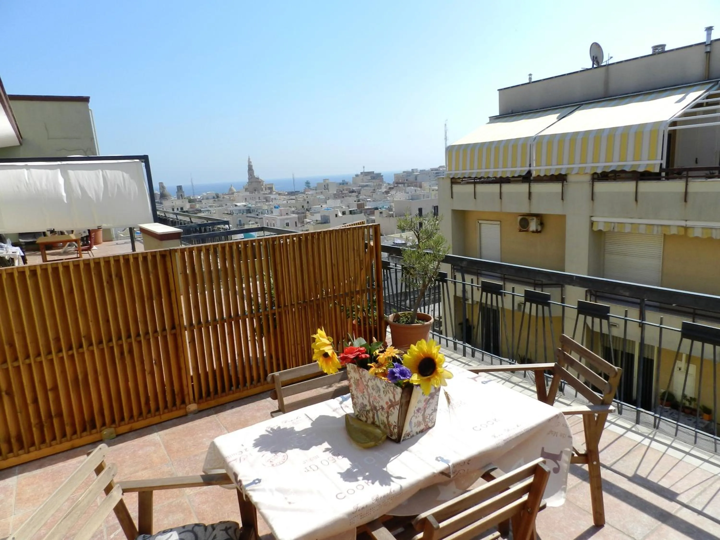 Sea view in B&B Anter