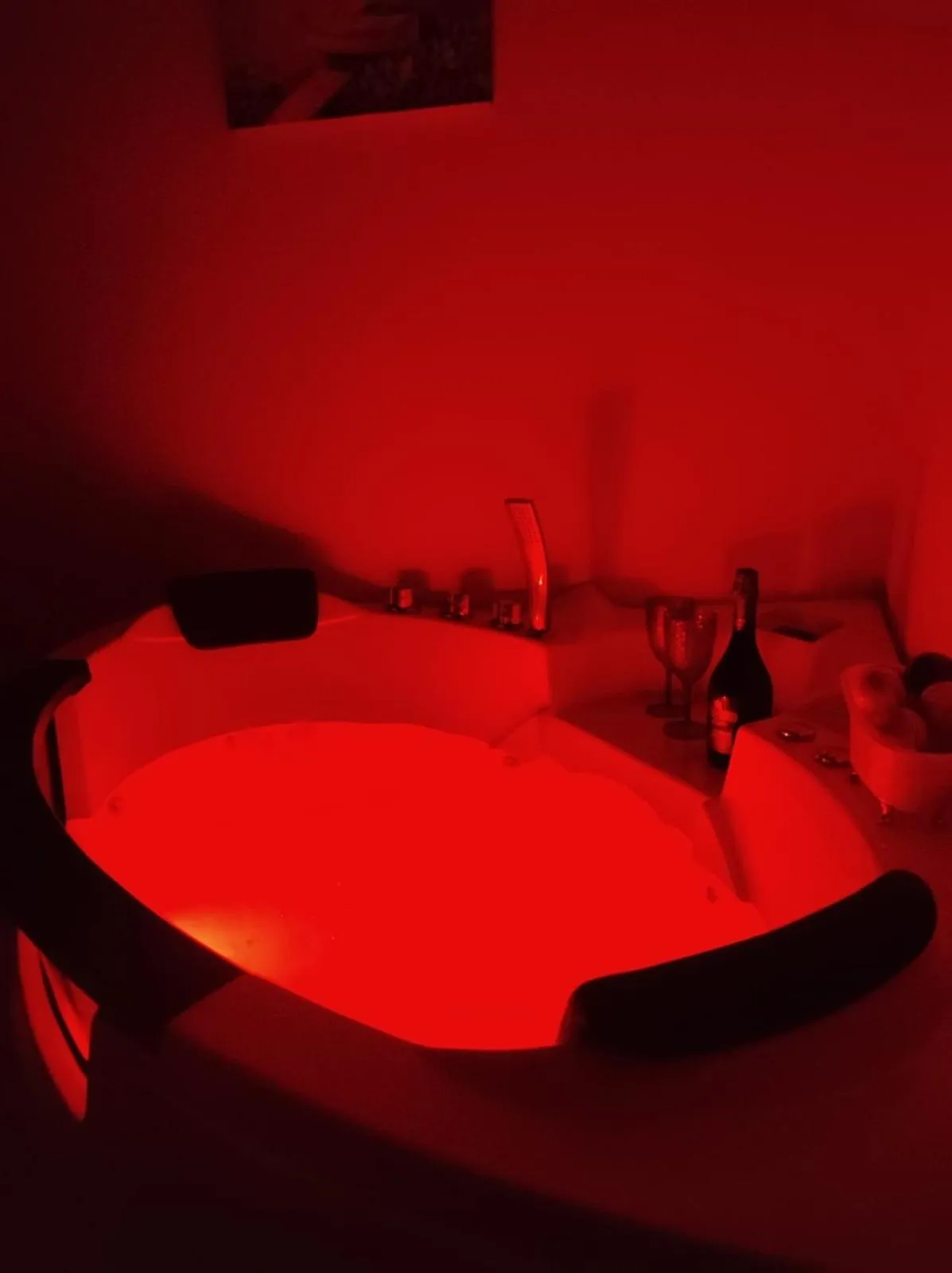 Hot Tub in B&B Anter