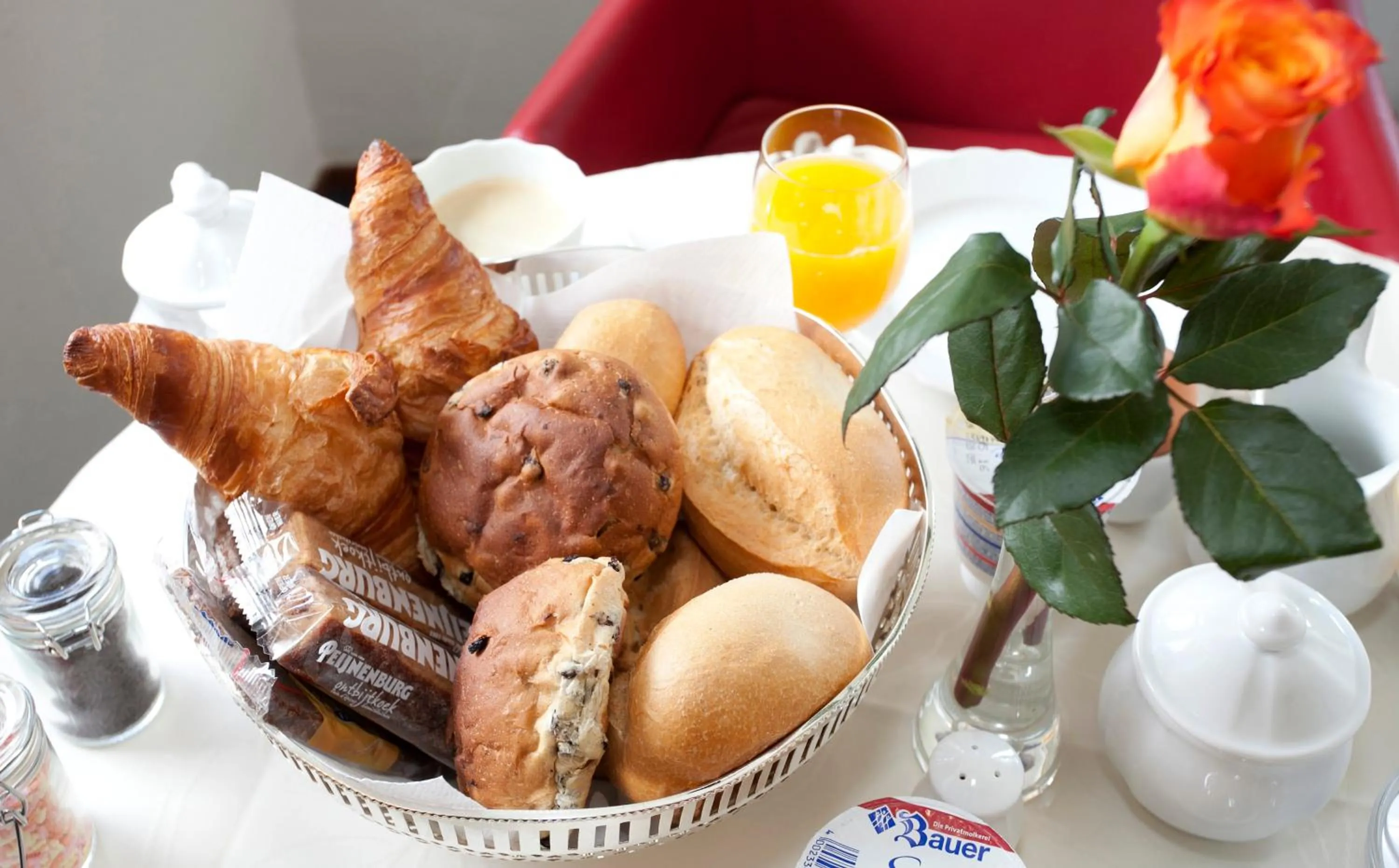 Food close-up in Bed and Breakfast Holter