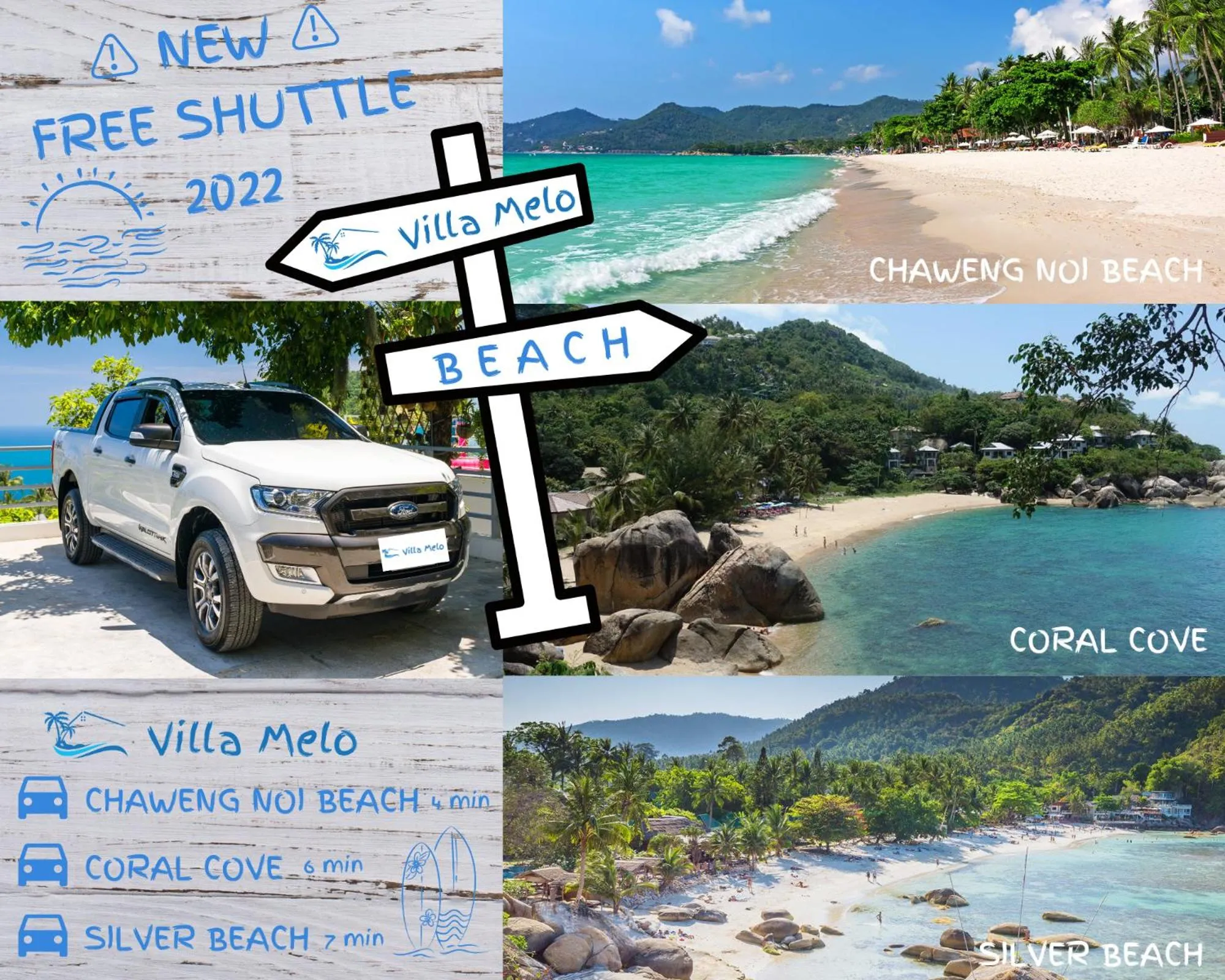 shuttle in Villa Melo