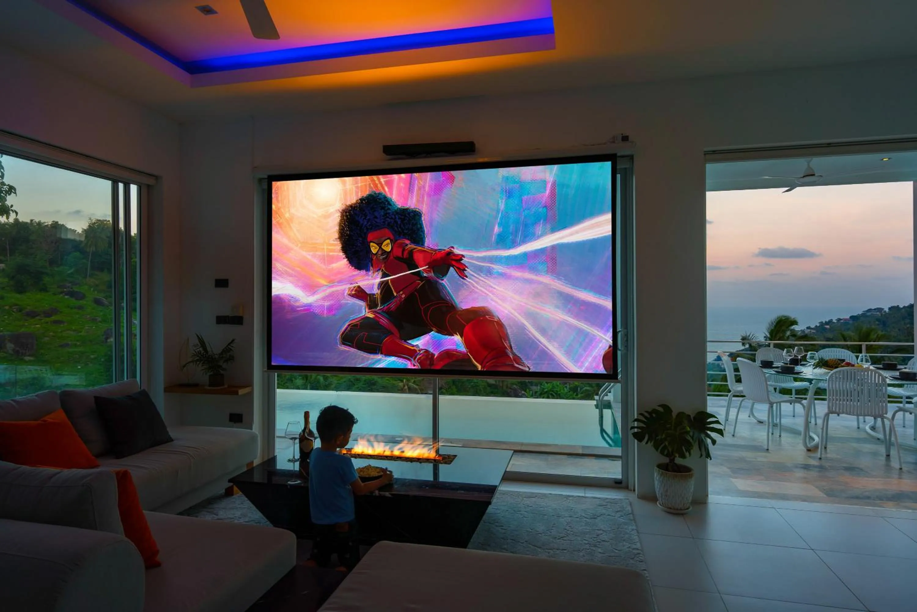 TV and multimedia in Villa Melo