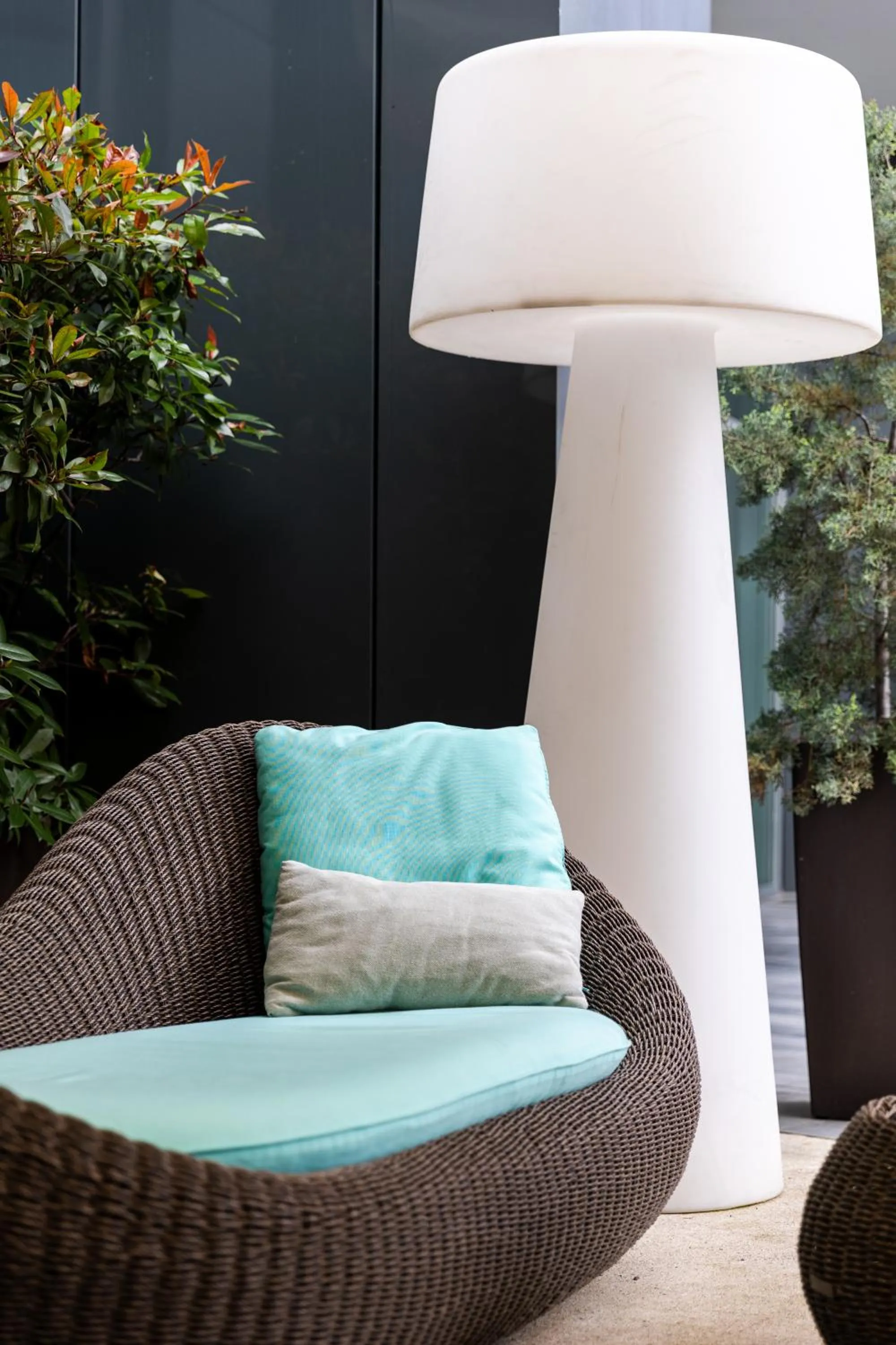 Garden in H2C Hotel Milanofiori