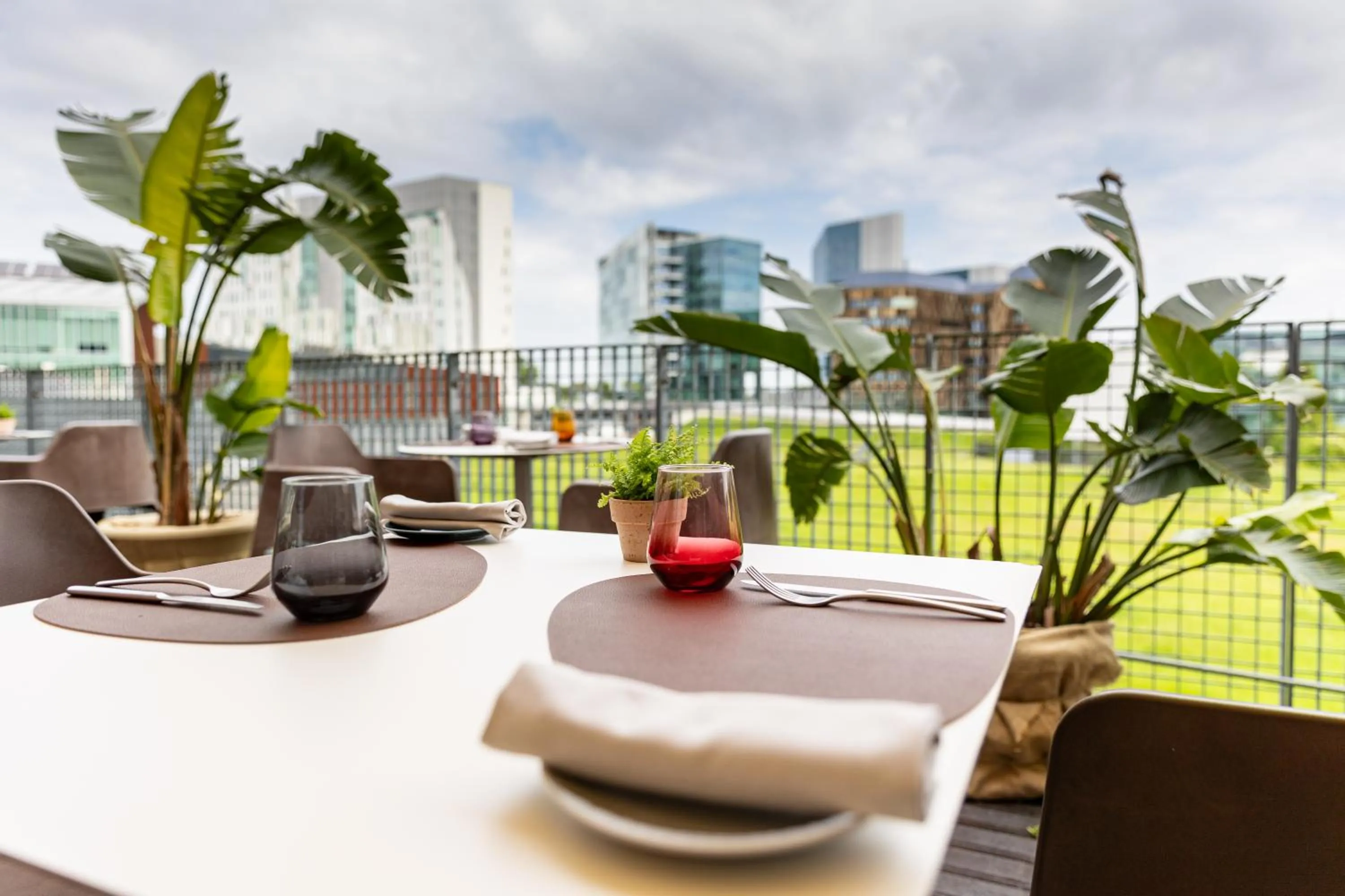 Balcony/Terrace in H2C Hotel Milanofiori