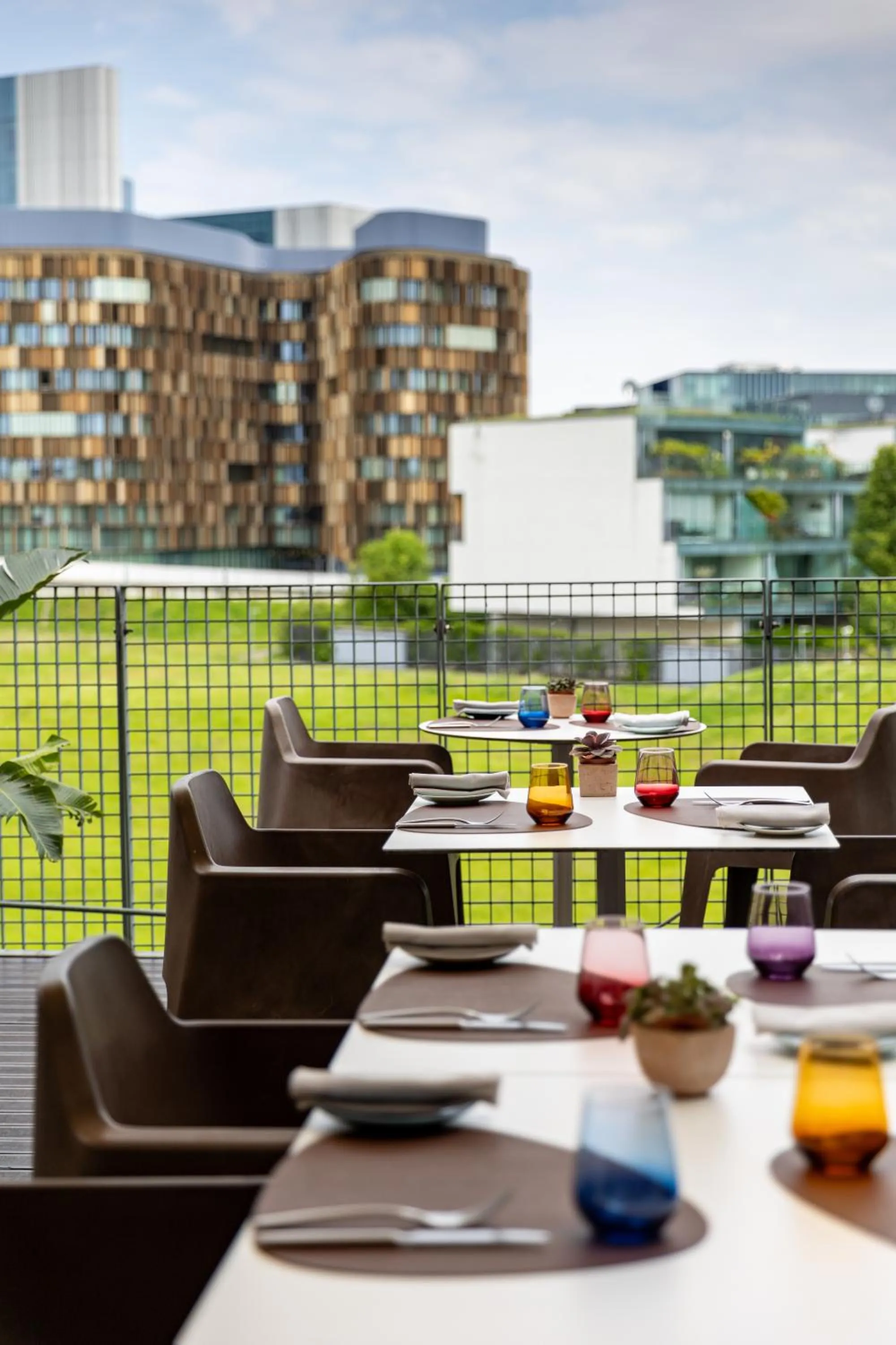 Balcony/Terrace in H2C Hotel Milanofiori