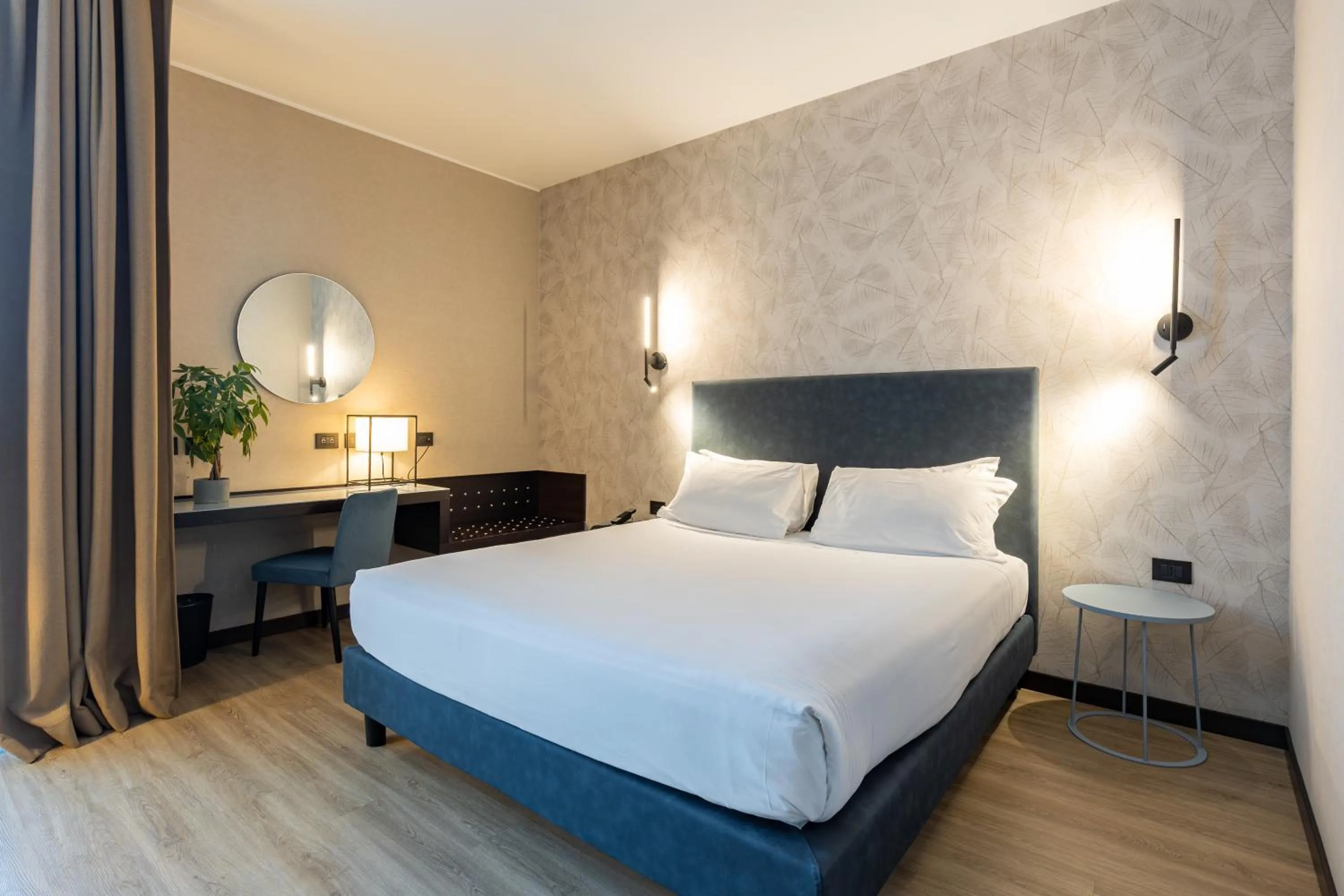 Bed in H2C Hotel Milanofiori