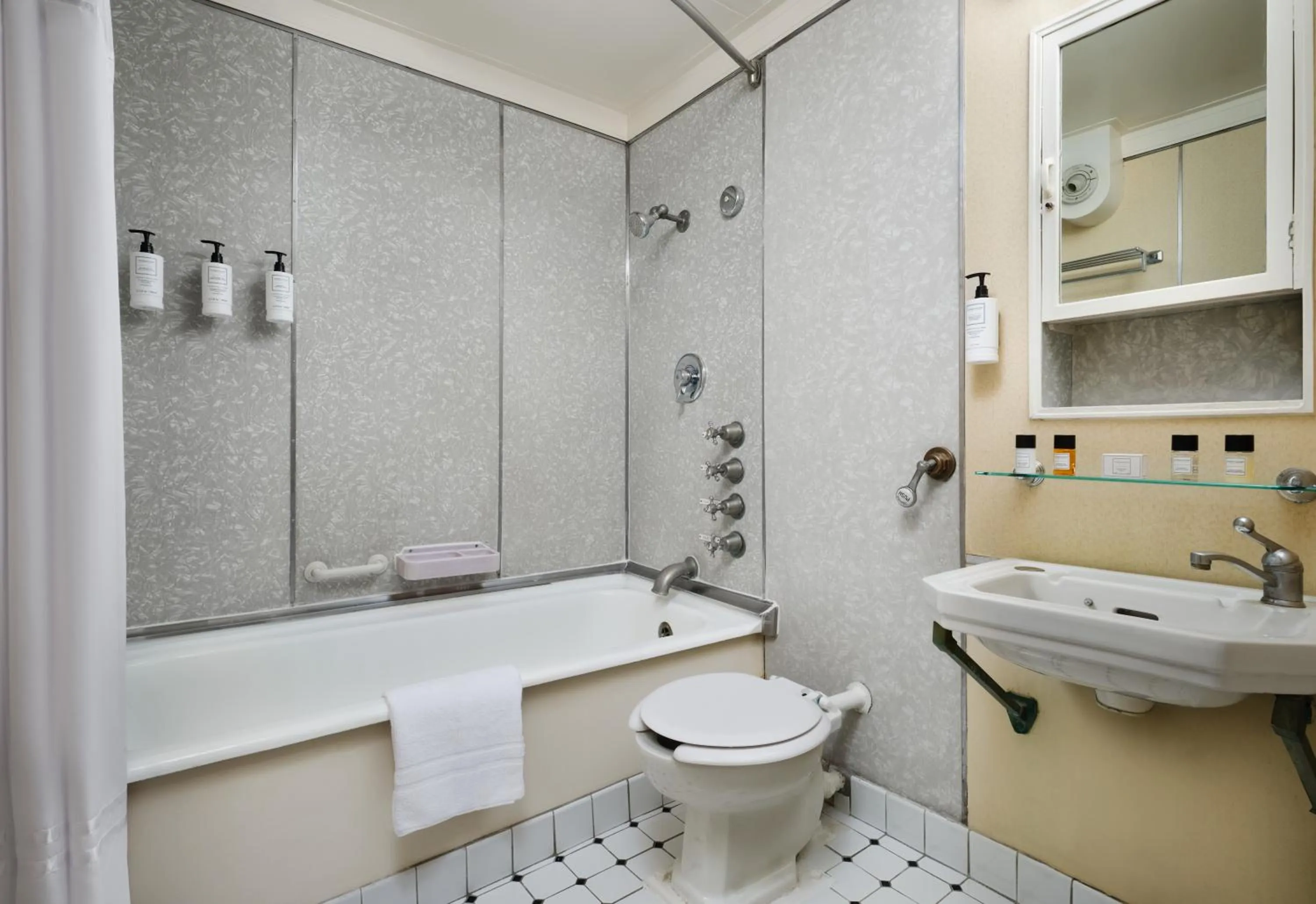 Shower in The Queen Mary