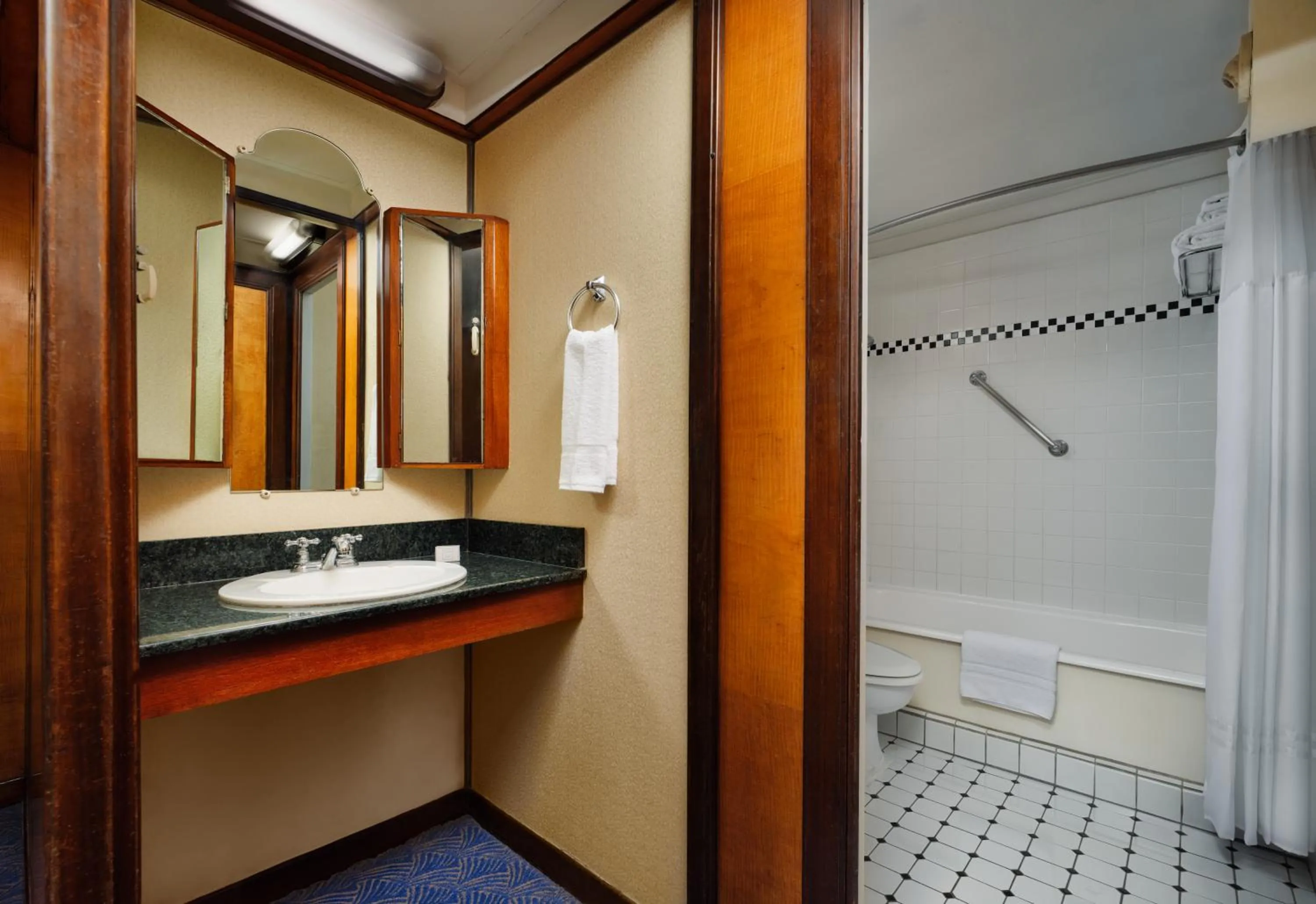 Shower in The Queen Mary