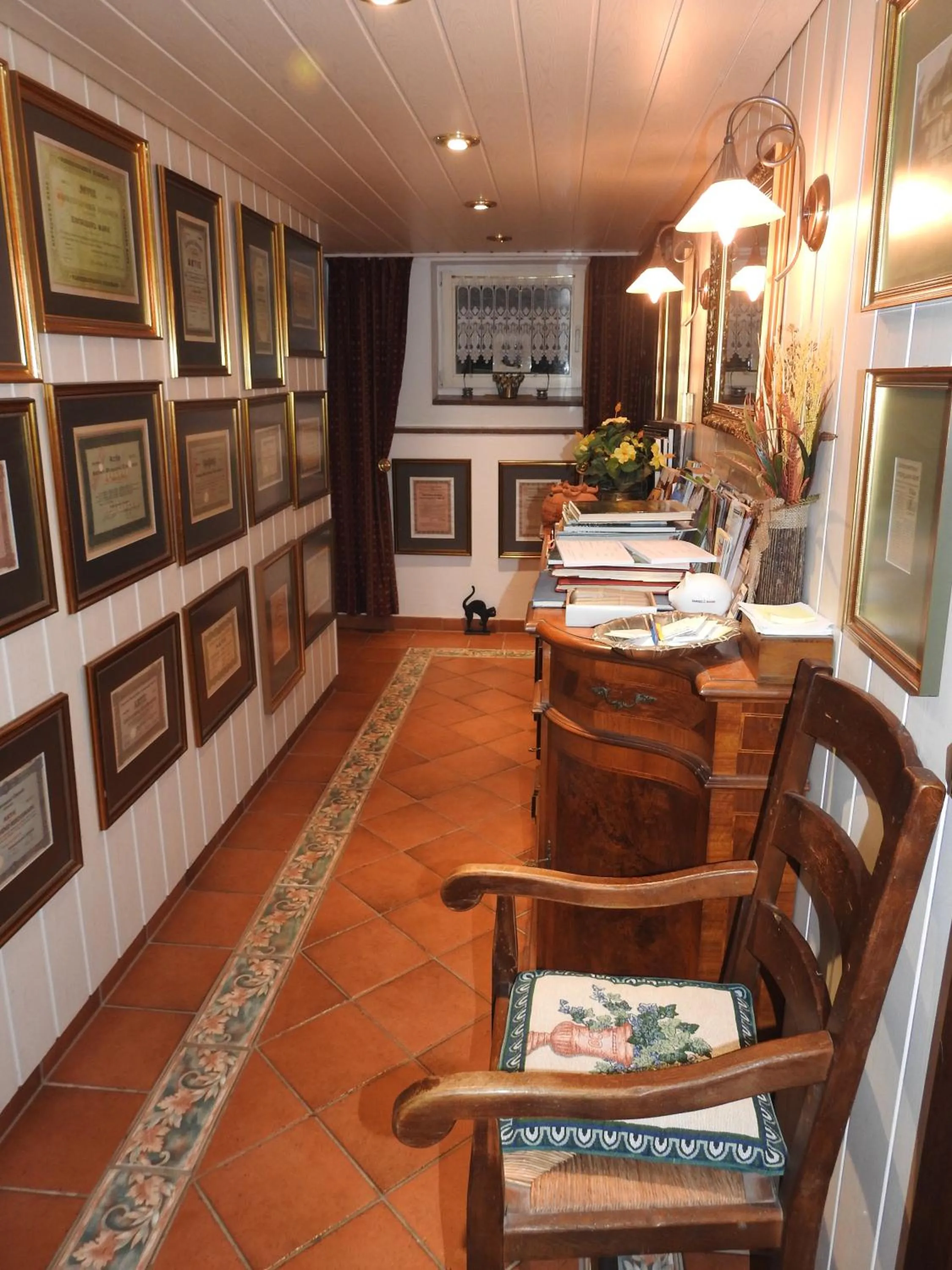 Lobby or reception in Villa Bomberg