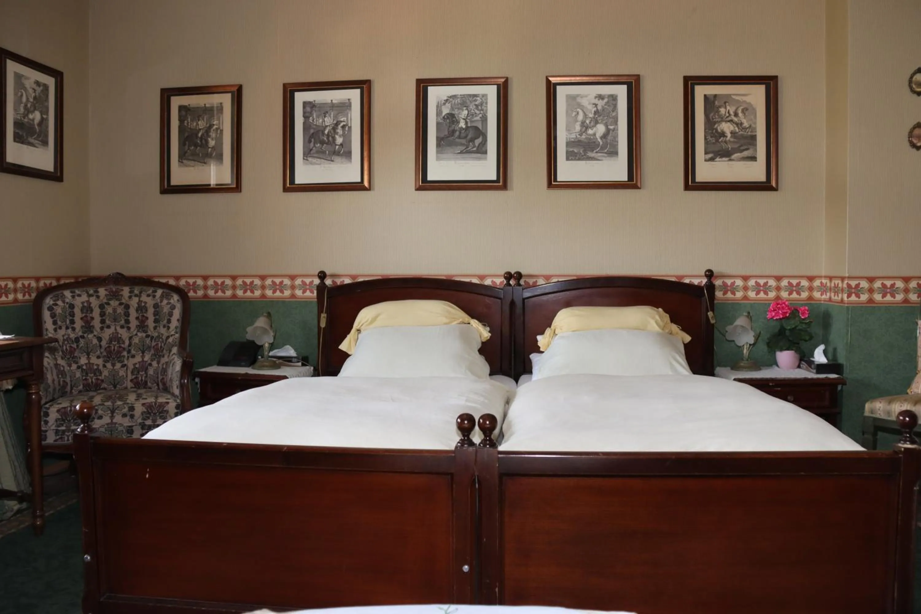 Bed in Villa Bomberg