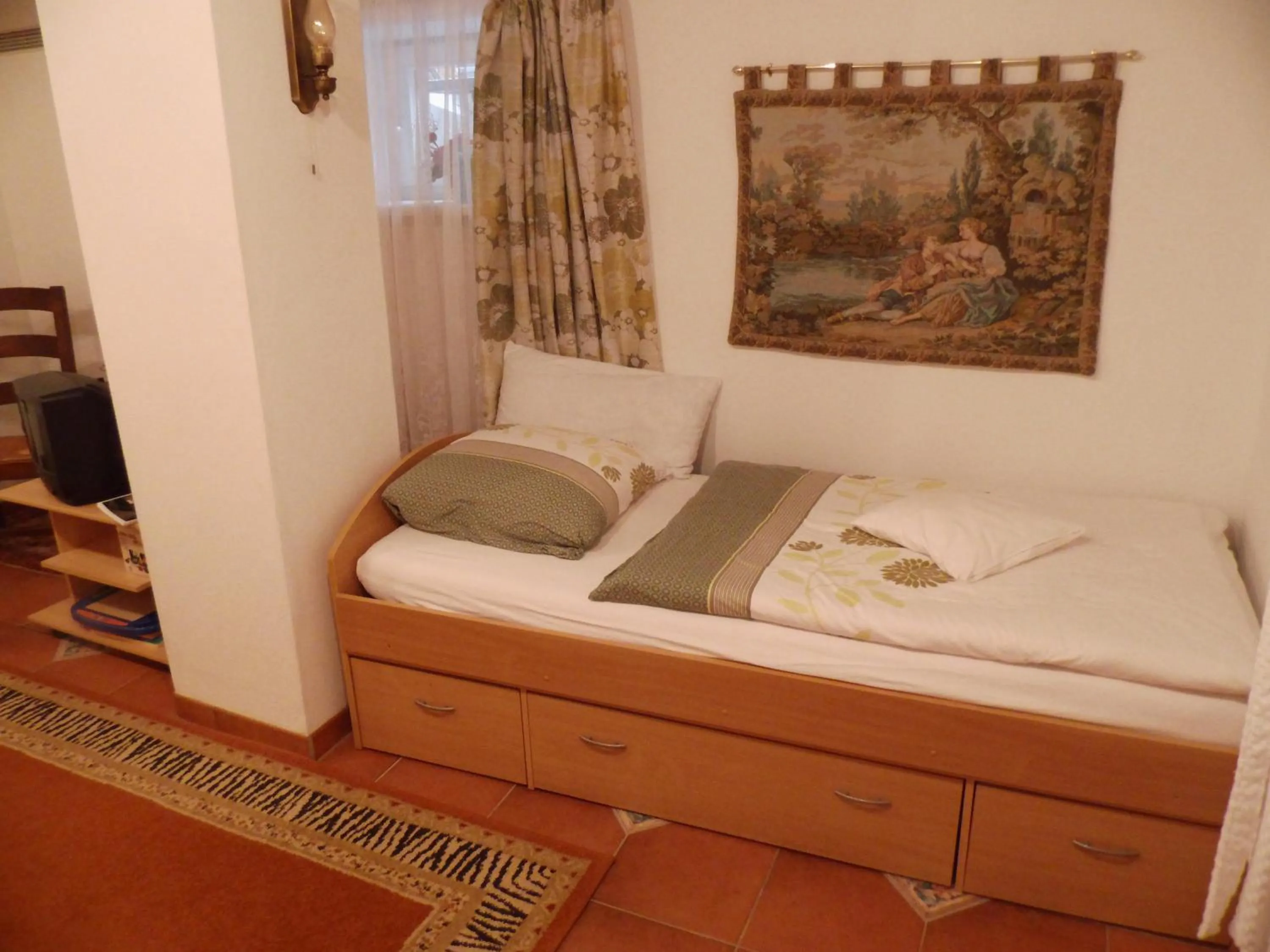 Bed in Villa Bomberg