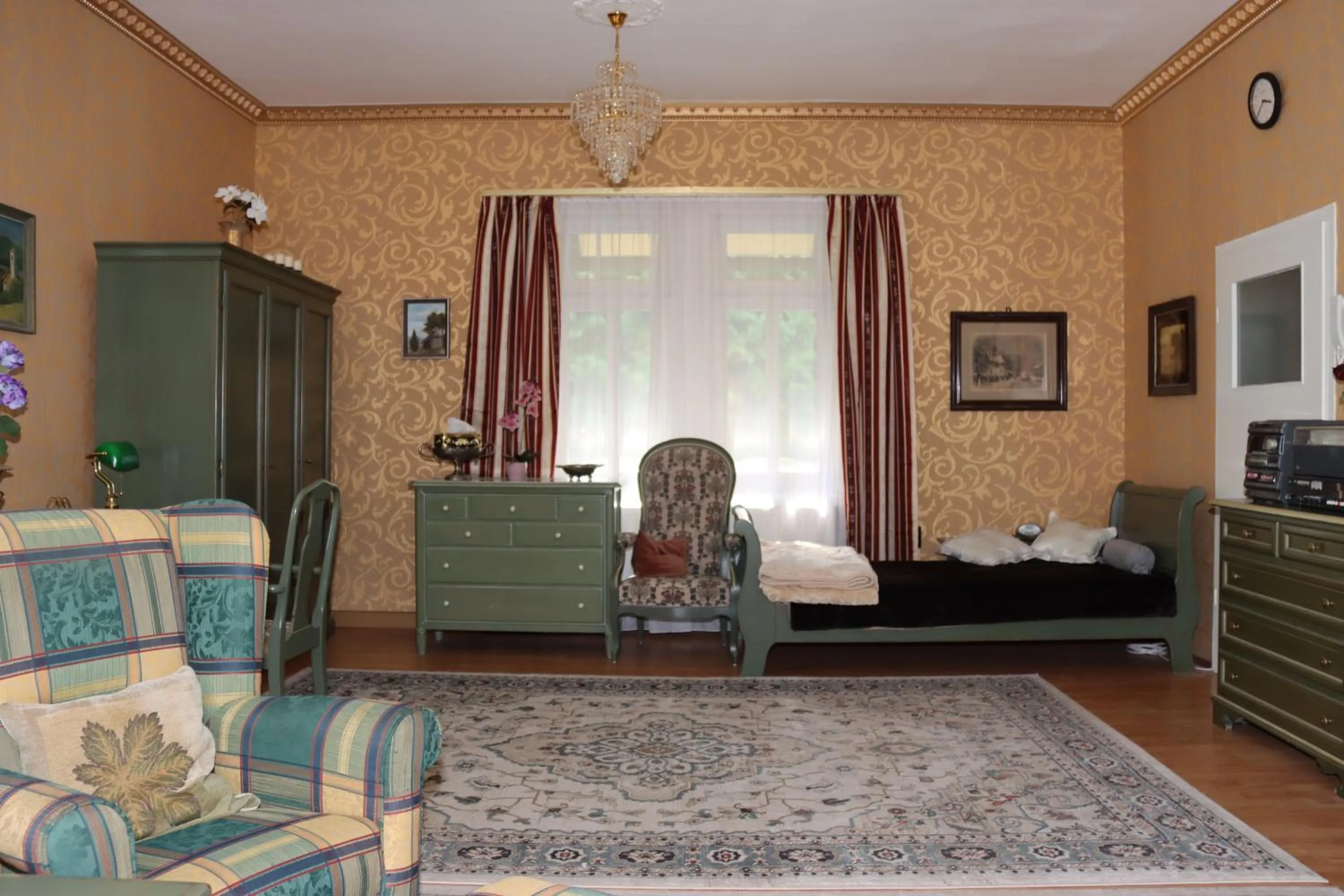 Living room in Villa Bomberg