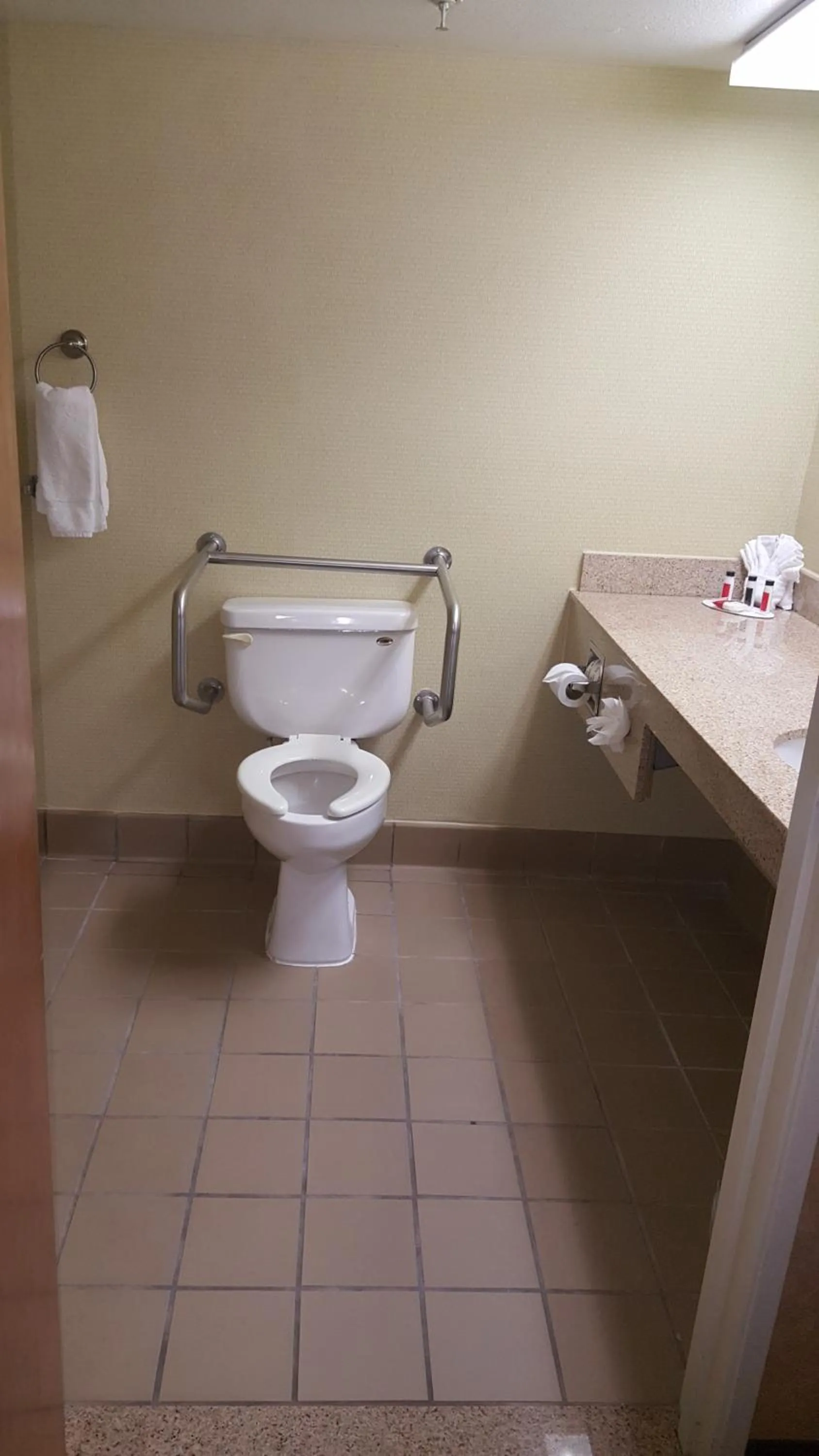 Toilet in Baymont by Wyndham Barstow Historic Route 66